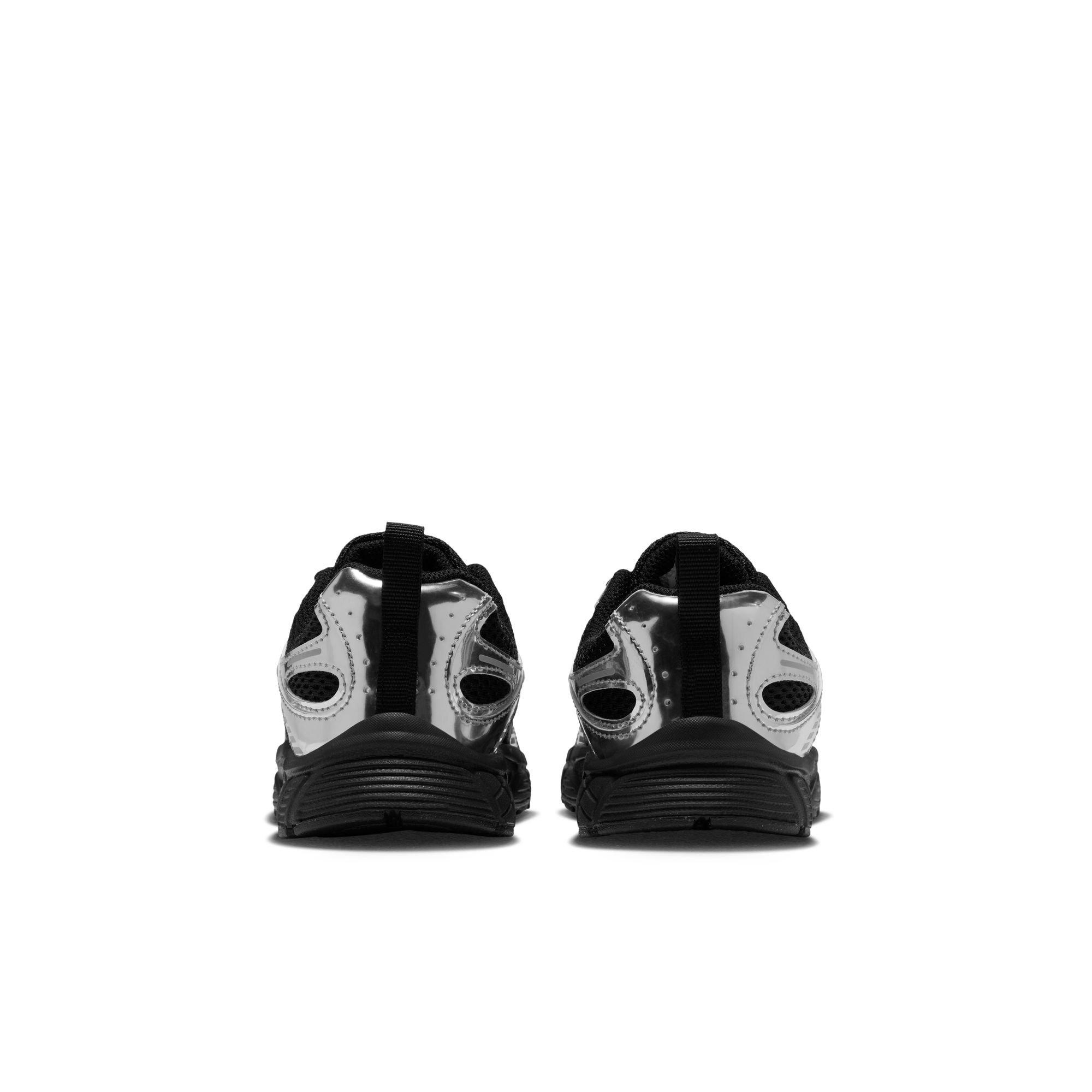 Nike V5 RNR "Black/Metallic Silver" Preschool Girls' Shoe - BLACK/SILVER