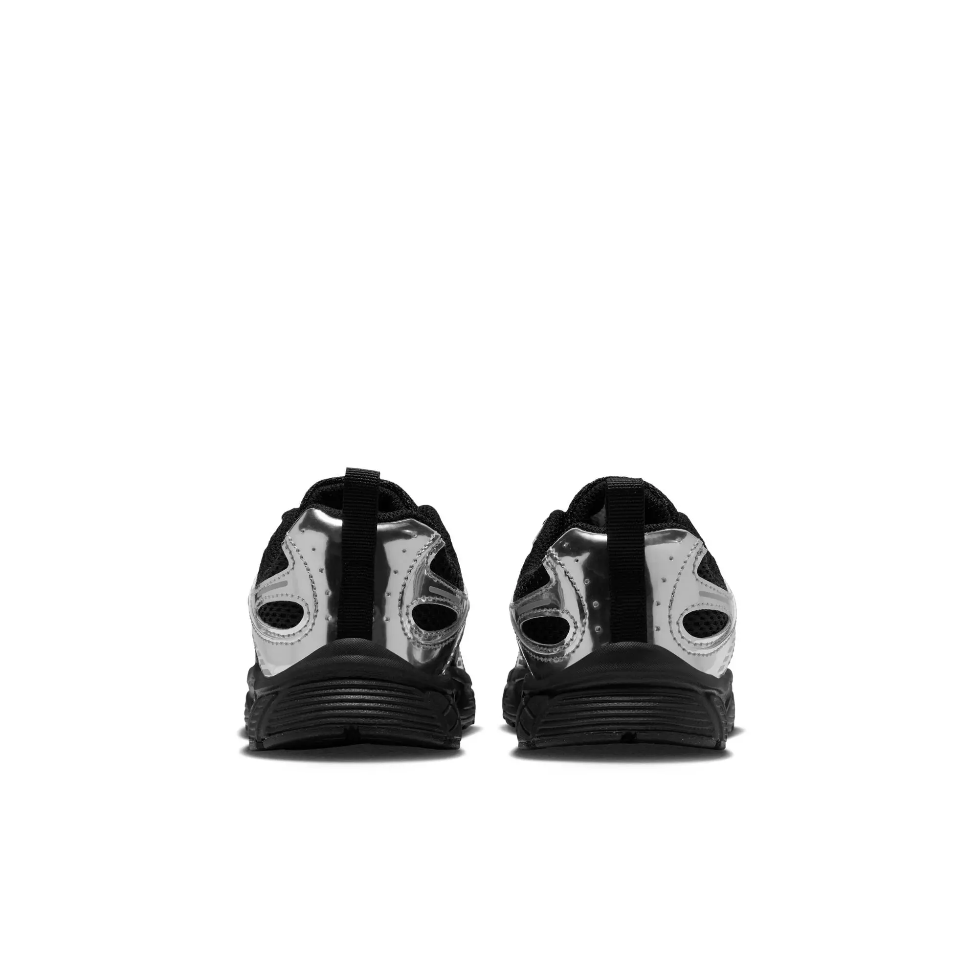 Nike V5 RNR "Black/Metallic Silver" Preschool Girls' Shoe - BLACK/SILVER