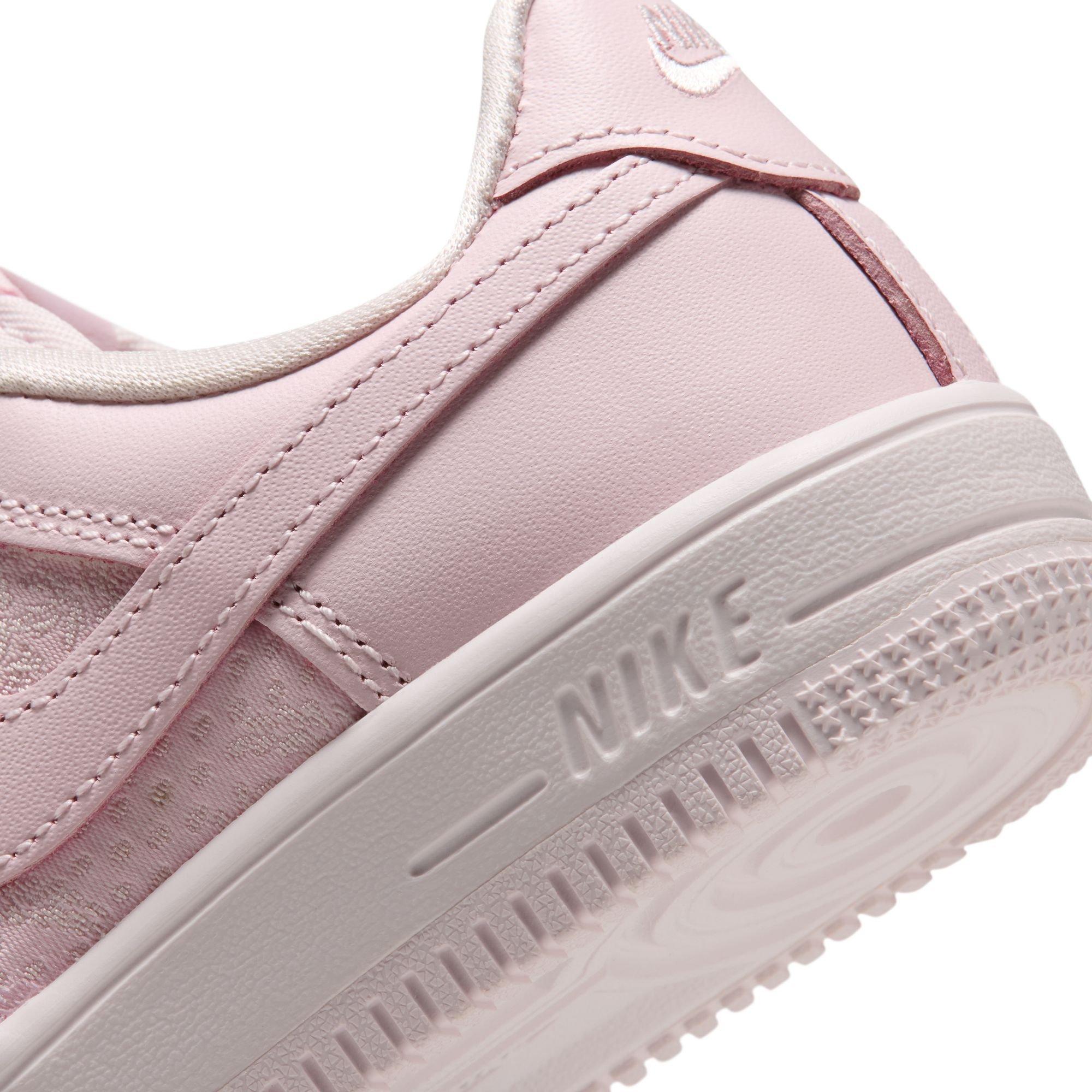 Nike Air Force 1 Low "Artic Pink/Pale Pink" Preschool Girls' Shoe - PINK