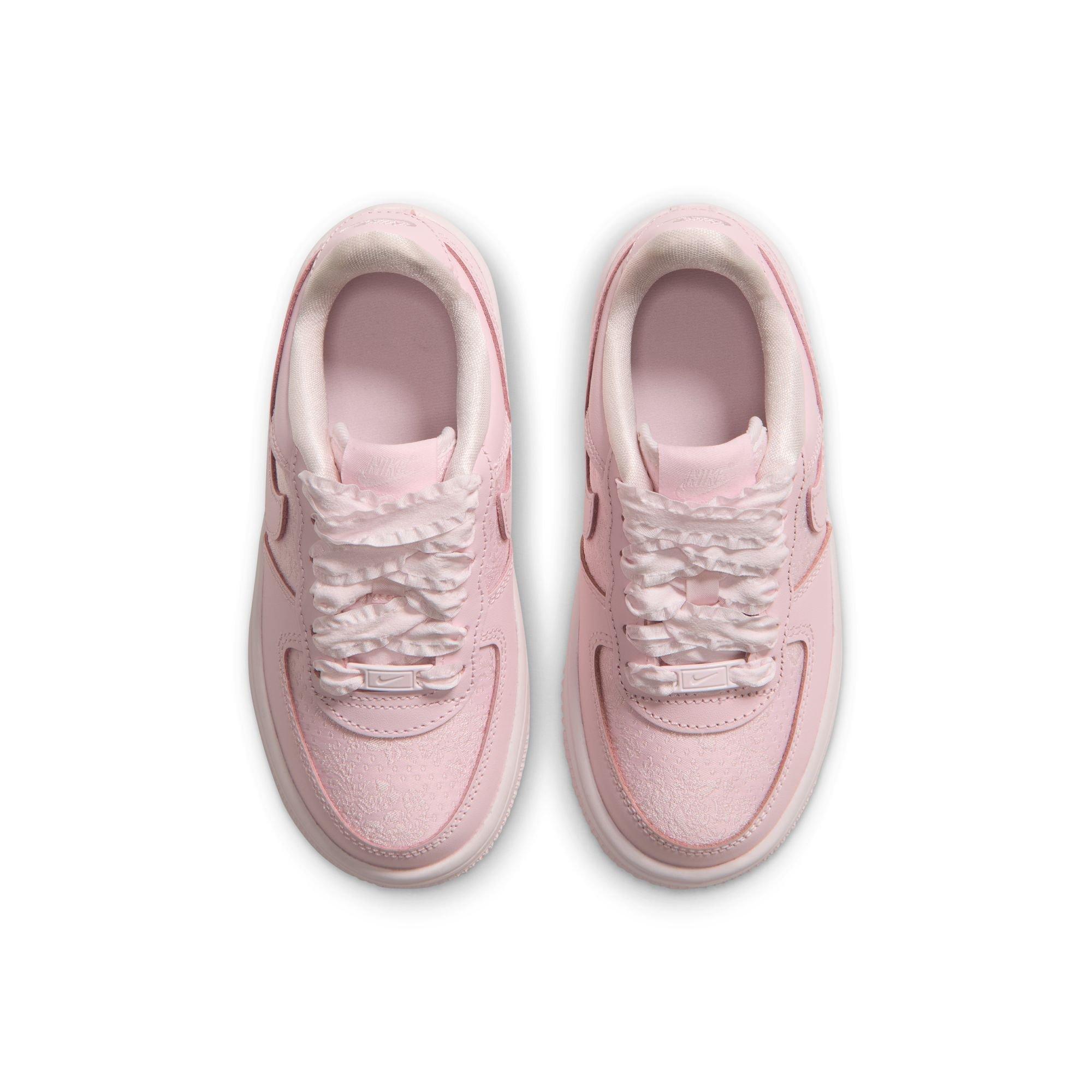 Nike Air Force 1 Low "Artic Pink/Pale Pink" Preschool Girls' Shoe - PINK