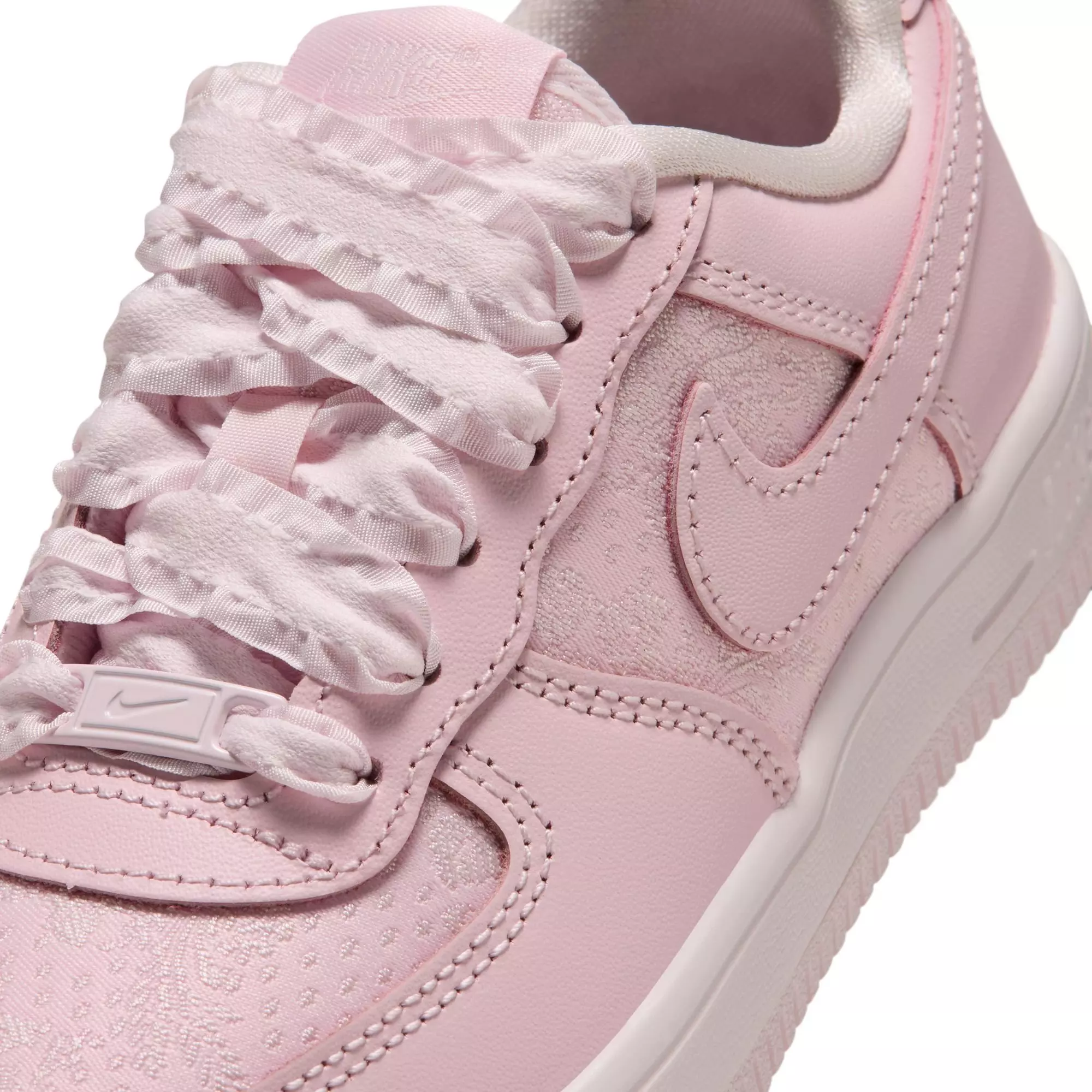 Nike Air Force 1 Low "Artic Pink/Pale Pink" Preschool Girls' Shoe - PINK