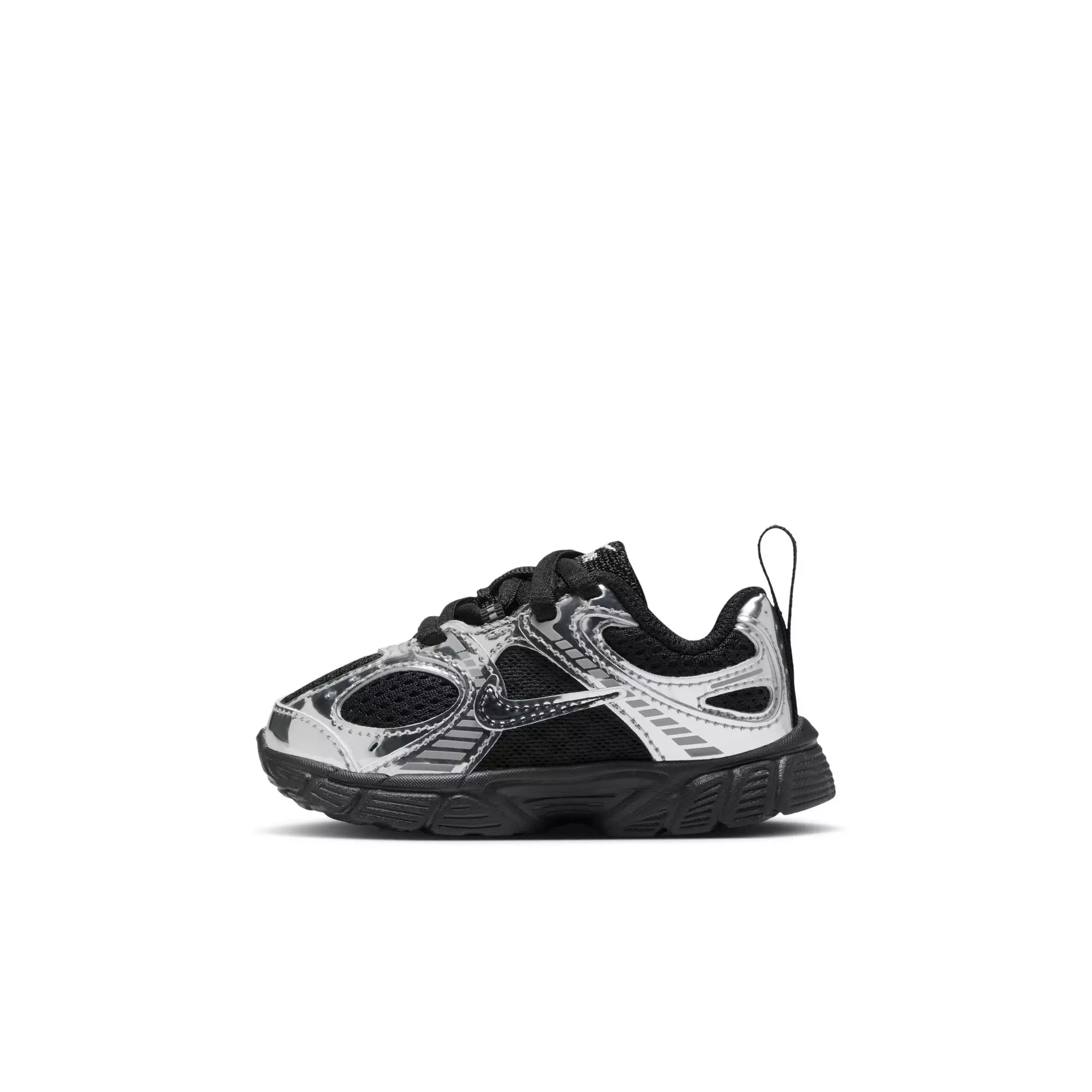 Nike V5 RNR "Black/Metallic Silver" Toddler Boys' Shoe - BLACK/SILVER