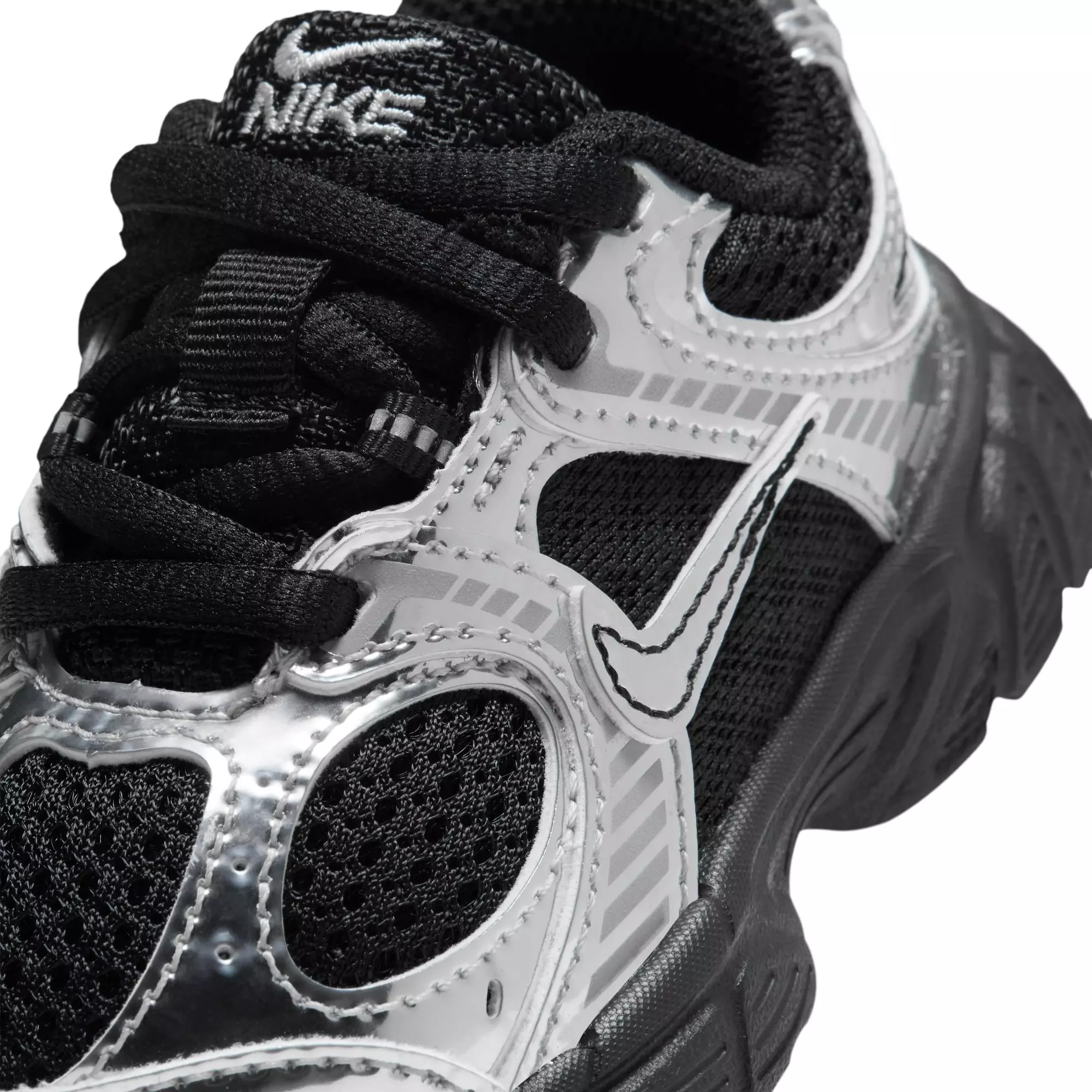 Nike V5 RNR "Black/Metallic Silver" Toddler Boys' Shoe - BLACK/SILVER