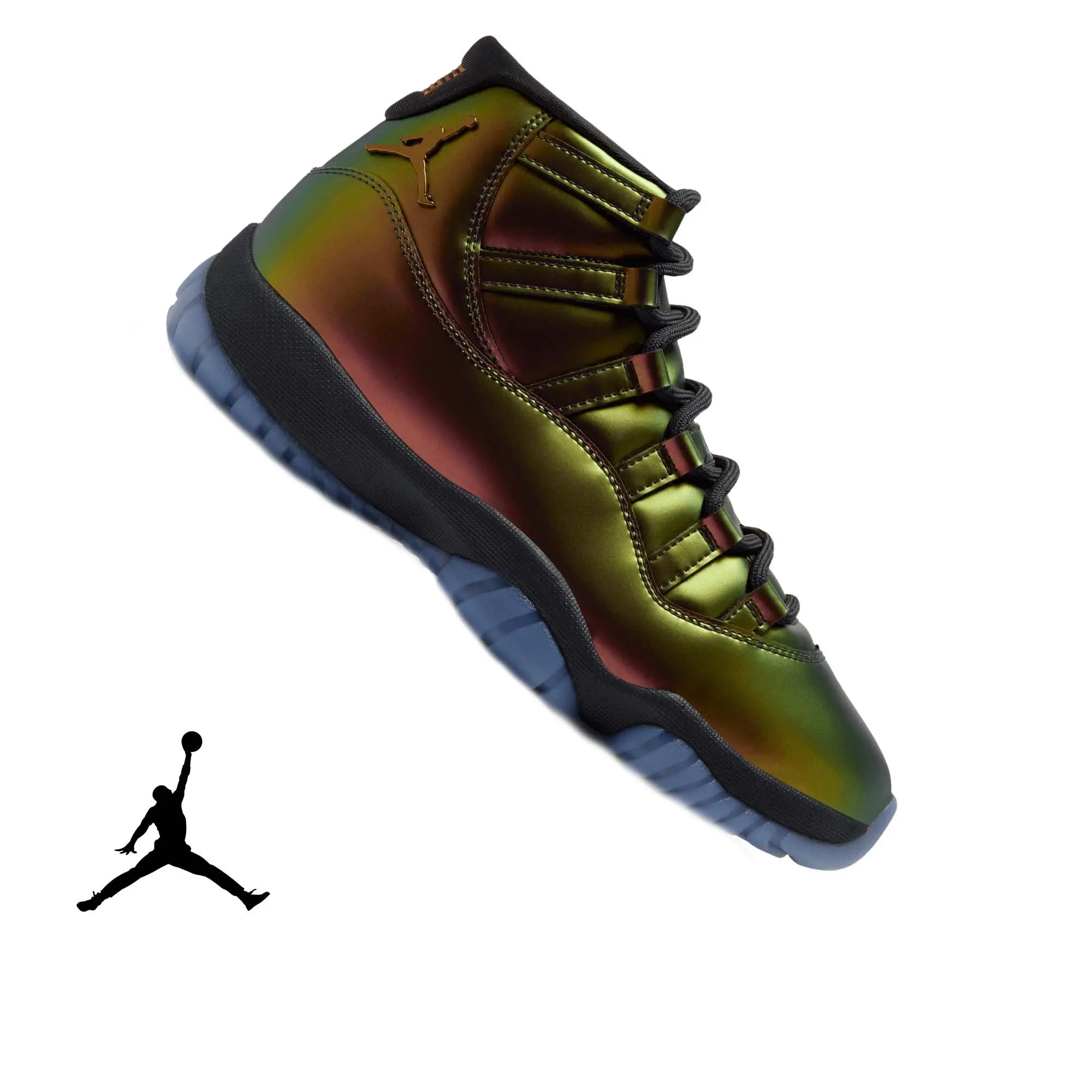 Jordan 11 Retro "Magic Ball" Women's Shoe - LT BRITISH TAN/OFF NOIR/METALLIC SILVER