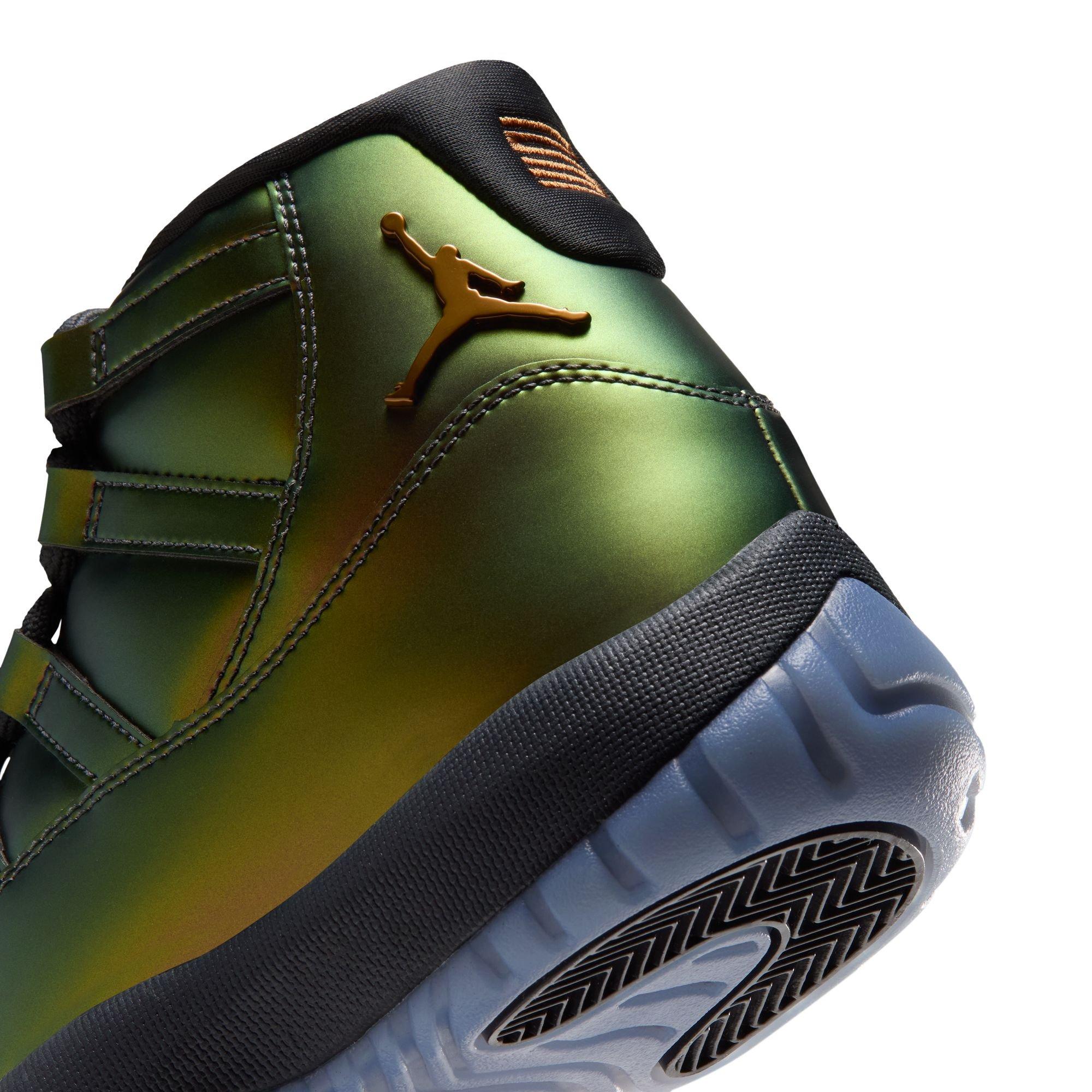 Jordan 11 Retro "Magic Ball" Women's Shoe - LT BRITISH TAN/OFF NOIR/METALLIC SILVER