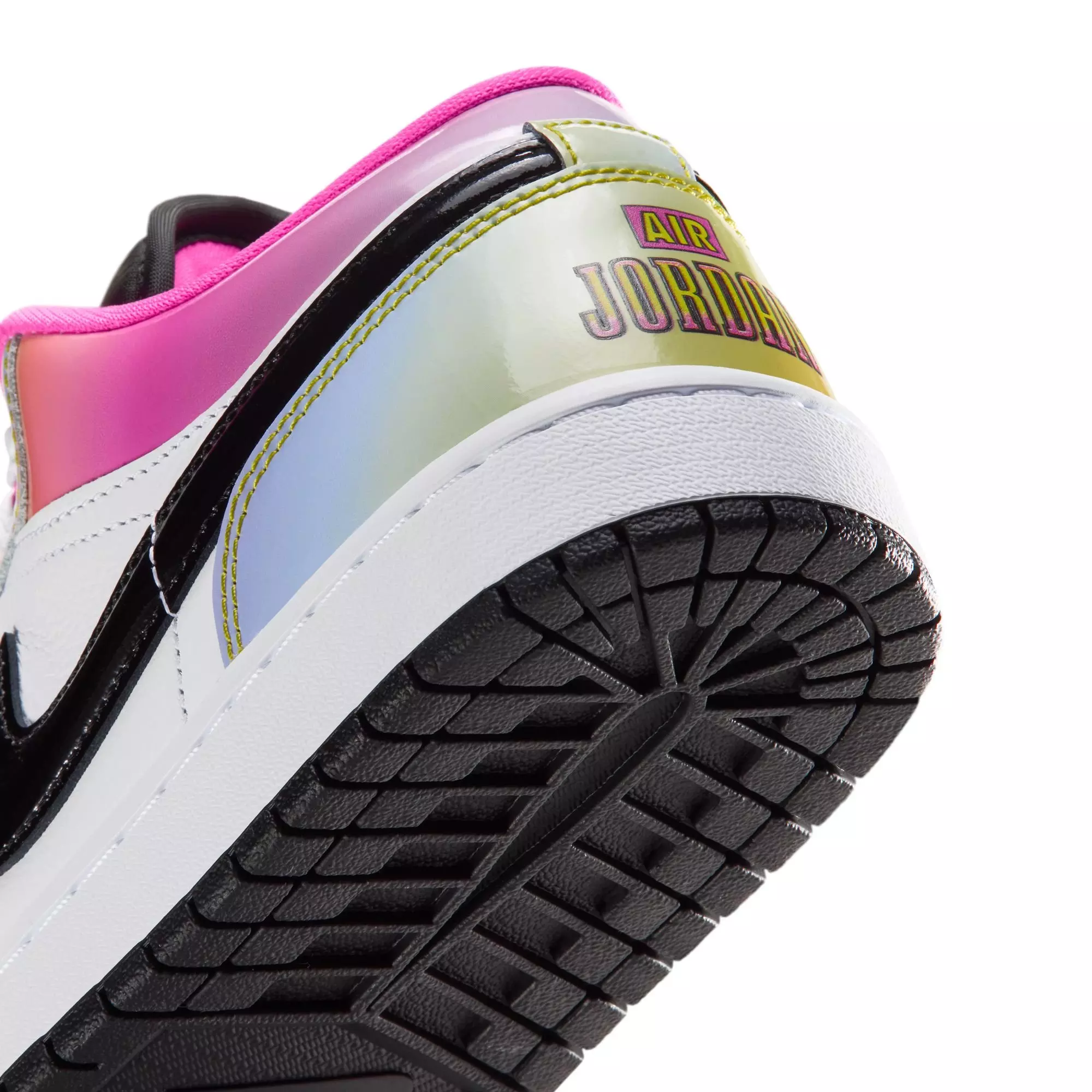 Jordan 1 Low SE "Lola Bunny" Women's Shoe - WHITE/BLACK/LASER PINK/YELLOW ZEST