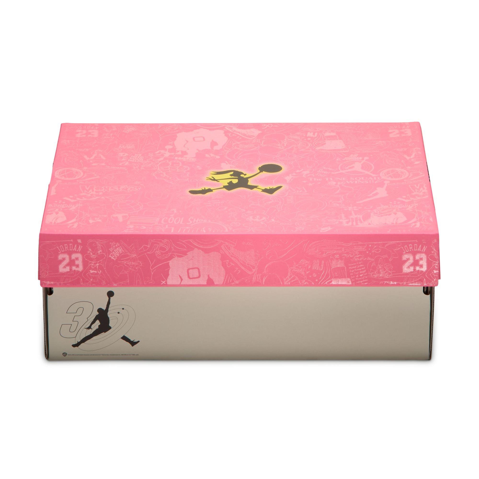 Jordan 1 Low SE "Lola Bunny" Women's Shoe - WHITE/BLACK/LASER PINK/YELLOW ZEST