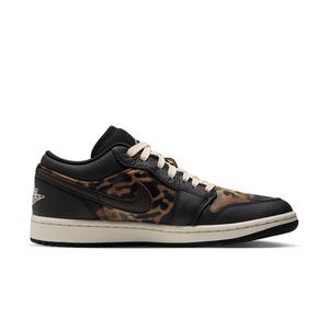 Jordan 1 Low SE "Black/Chalk/Velvet Brown" Women's Shoe - BLACK/BROWN