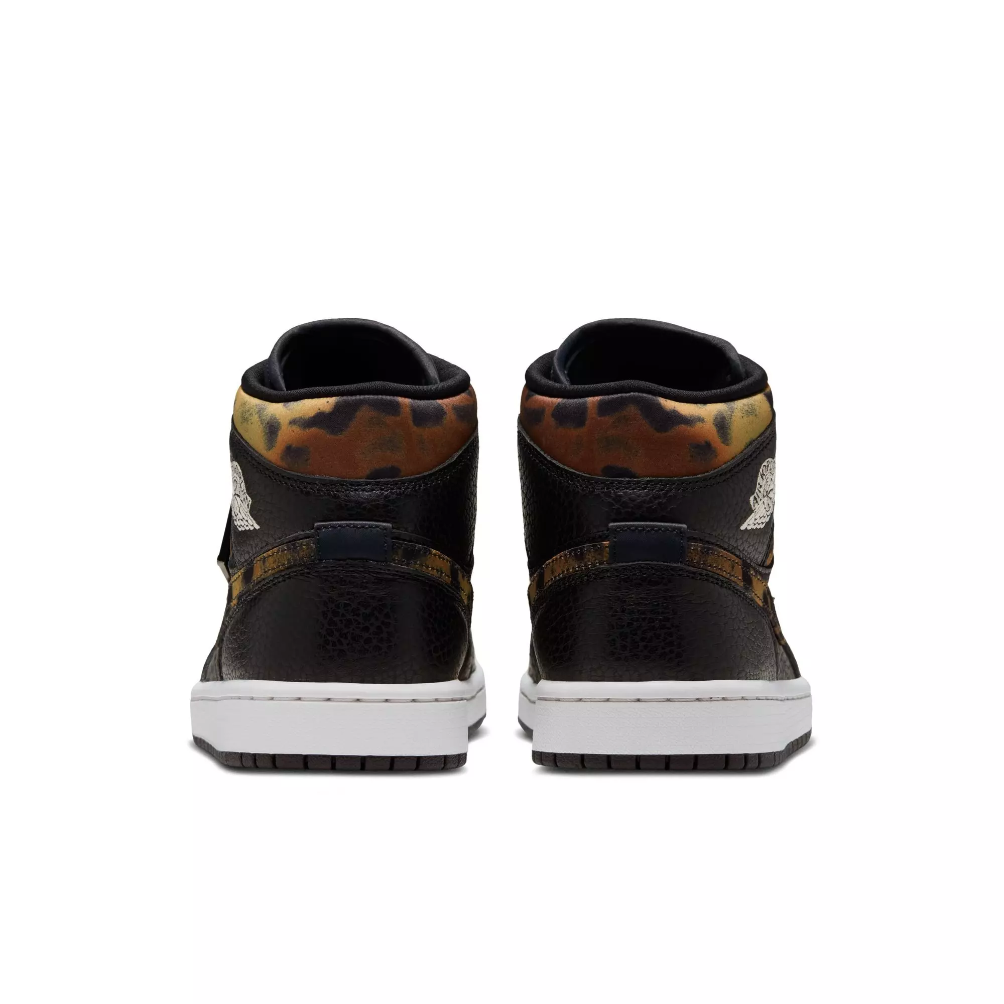 Jordan 1 Mid SE "Black/Chalk/Velvet Brown" Women's Shoe - BLACK/BROWN