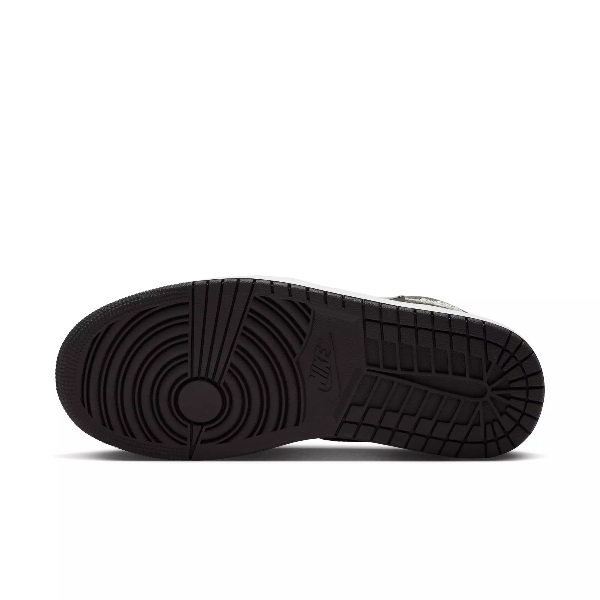 Jordan 1 Mid SE "Black/Chalk/Velvet Brown" Women's Shoe - BLACK/BROWN