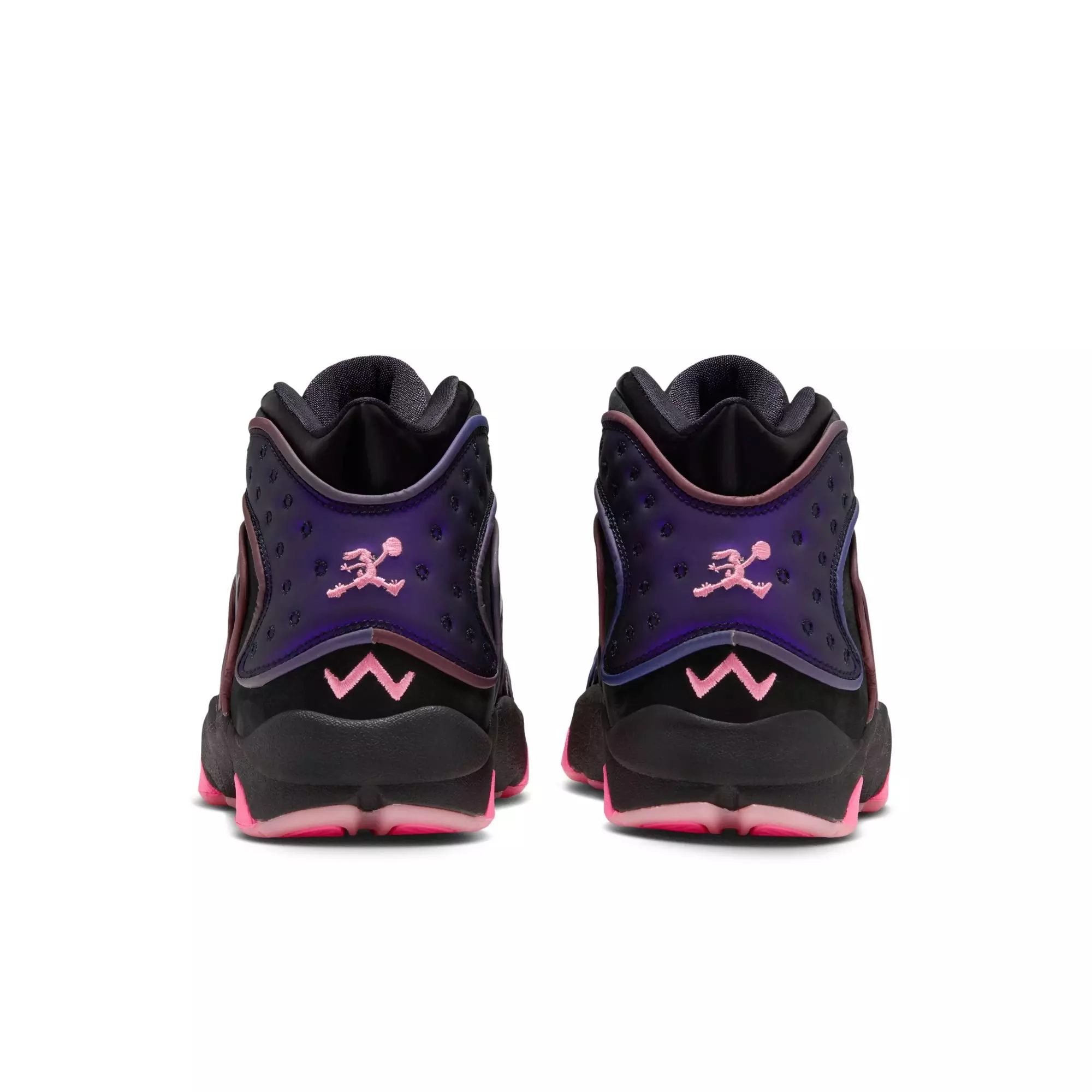 Jordan OG "Amusement Park" Women's Shoe - BLACK/PINK BEAM/CONCORD/CRIMSON TINT