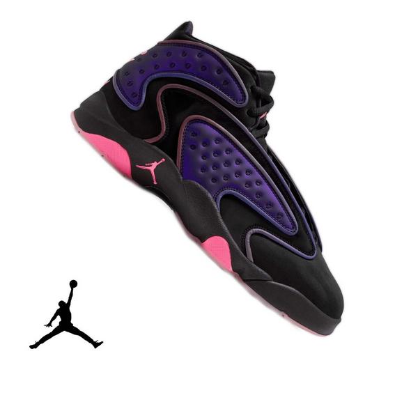 Jordan OG "Amusement Park" Women's Shoe - BLACK/PINK BEAM/CONCORD/CRIMSON TINT