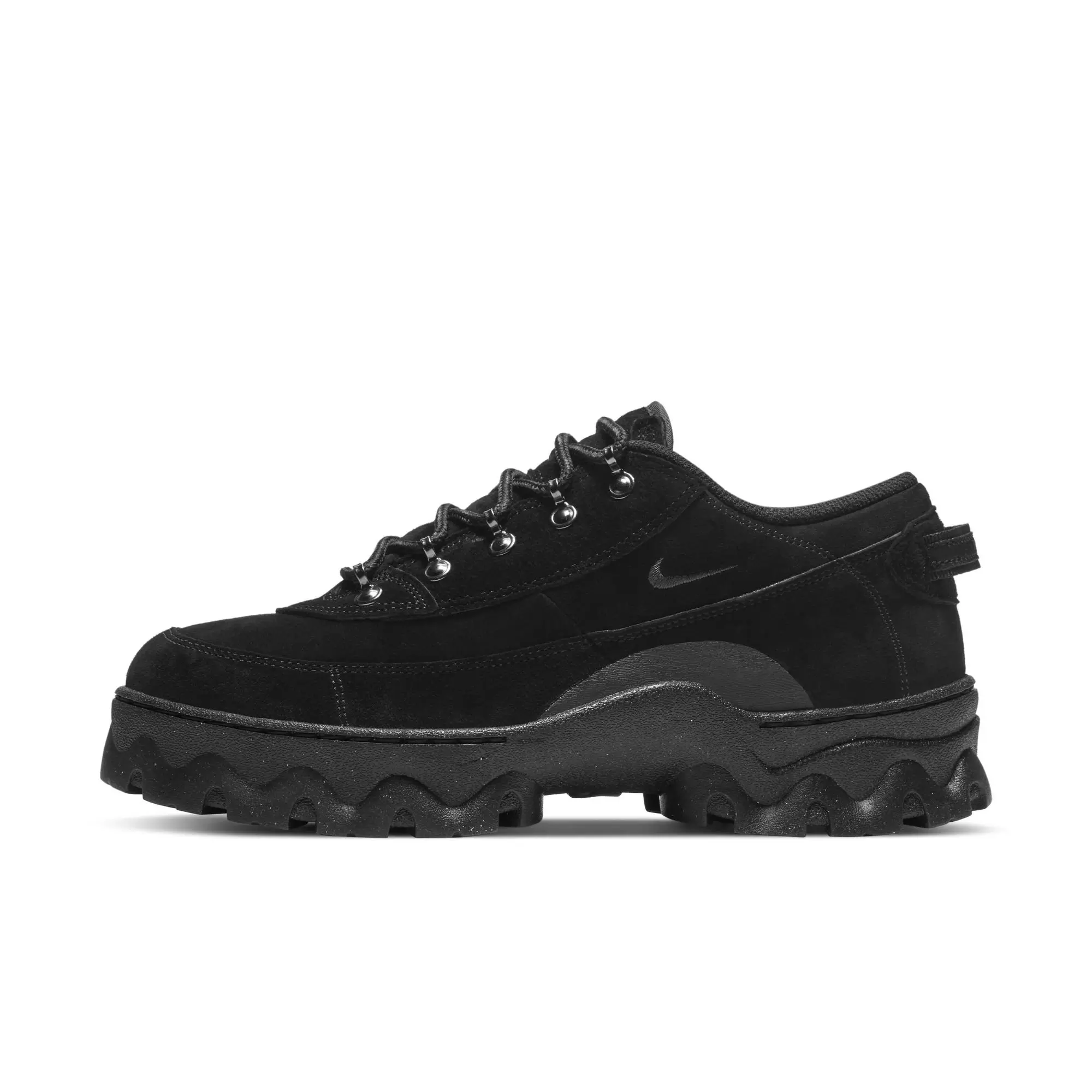 Nike Lahar Low "Black/Dk Smoke Grey/Orange" Women's Shoe - BLACK