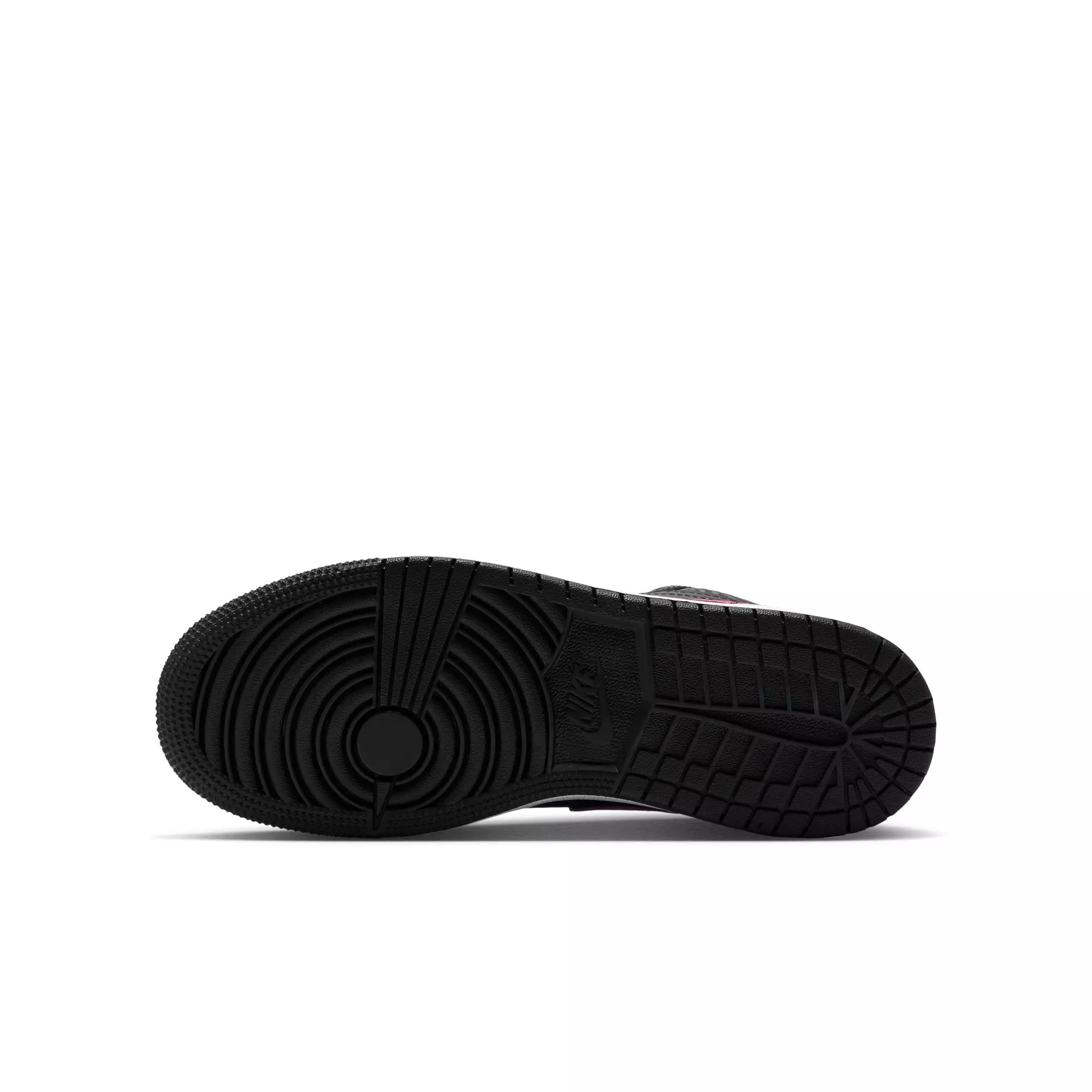 Jordan 1 Low SE "Anthracite/Laser Fuchsia/Black/White" Grade School Girls' Shoe - BLACK/PINK