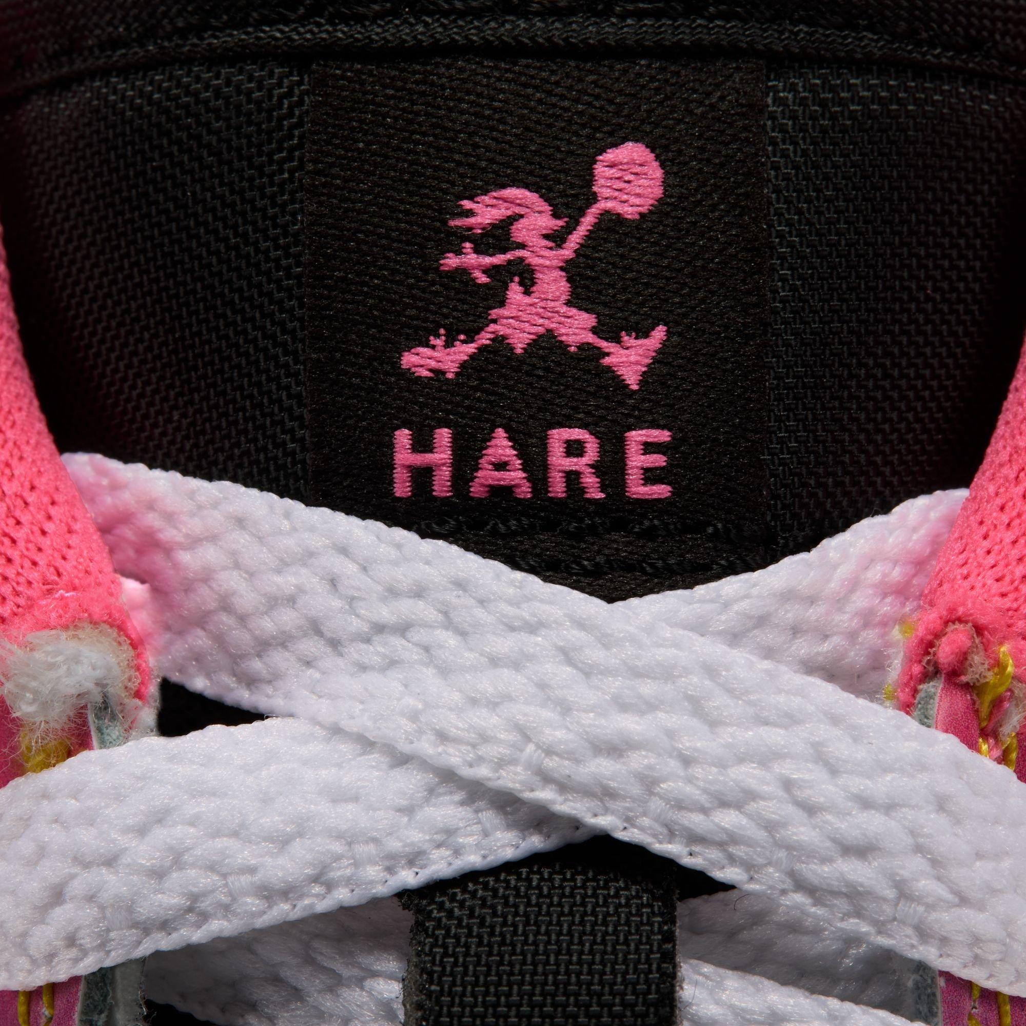 Jordan 1 Low SE "Space Jam" Preschool Kids' Shoe - WHITE/BLACK/LASER PINK/YELLOW ZEST