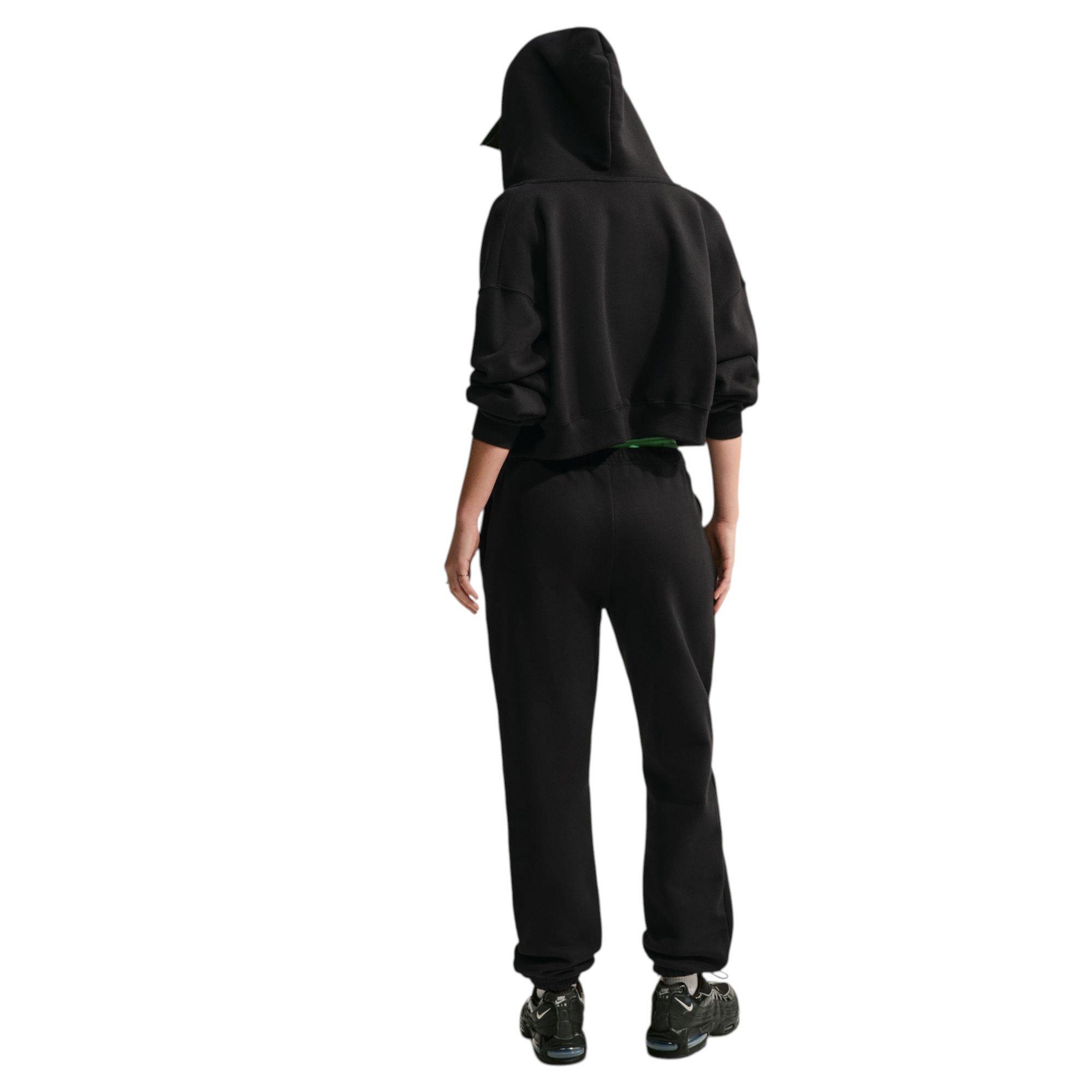 HO26 BLK FLC SL PANT - BLACK