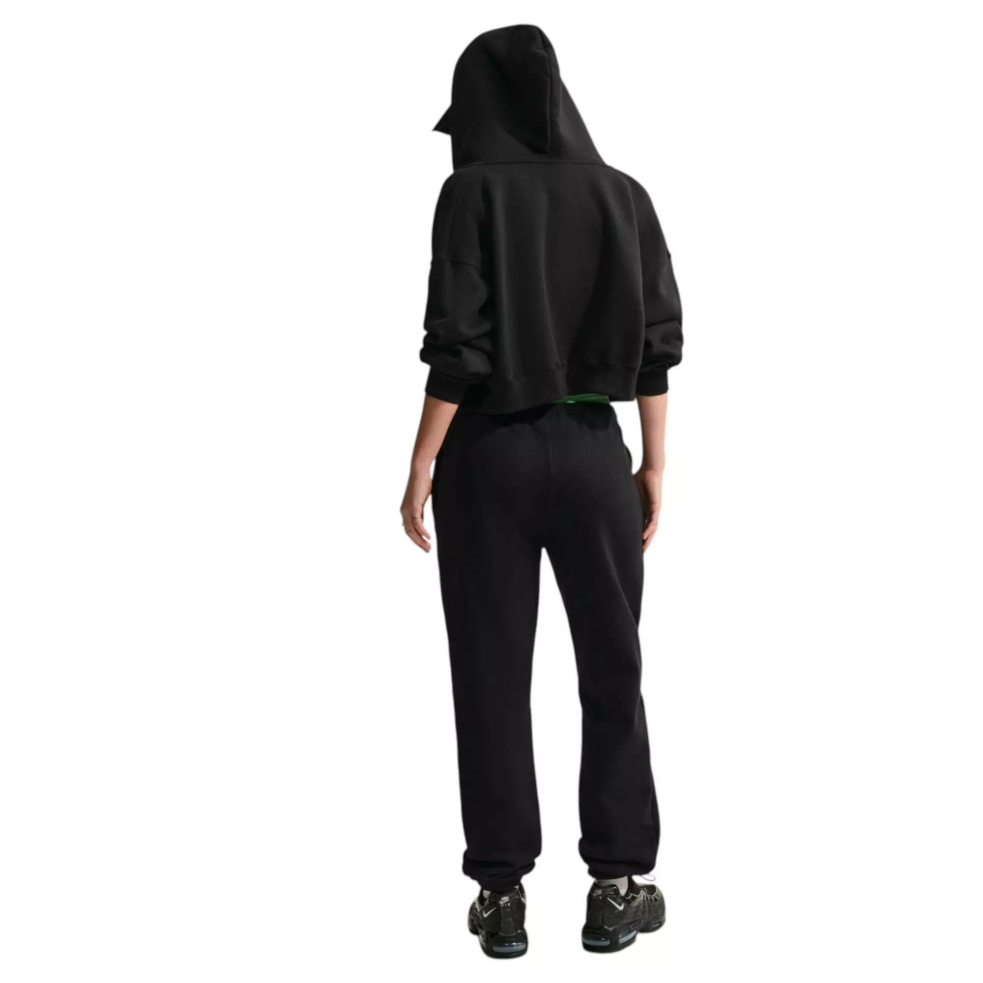 HO26 BLK FLC SL PANT - BLACK