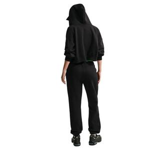 HO26 BLK FLC SL PANT - BLACK