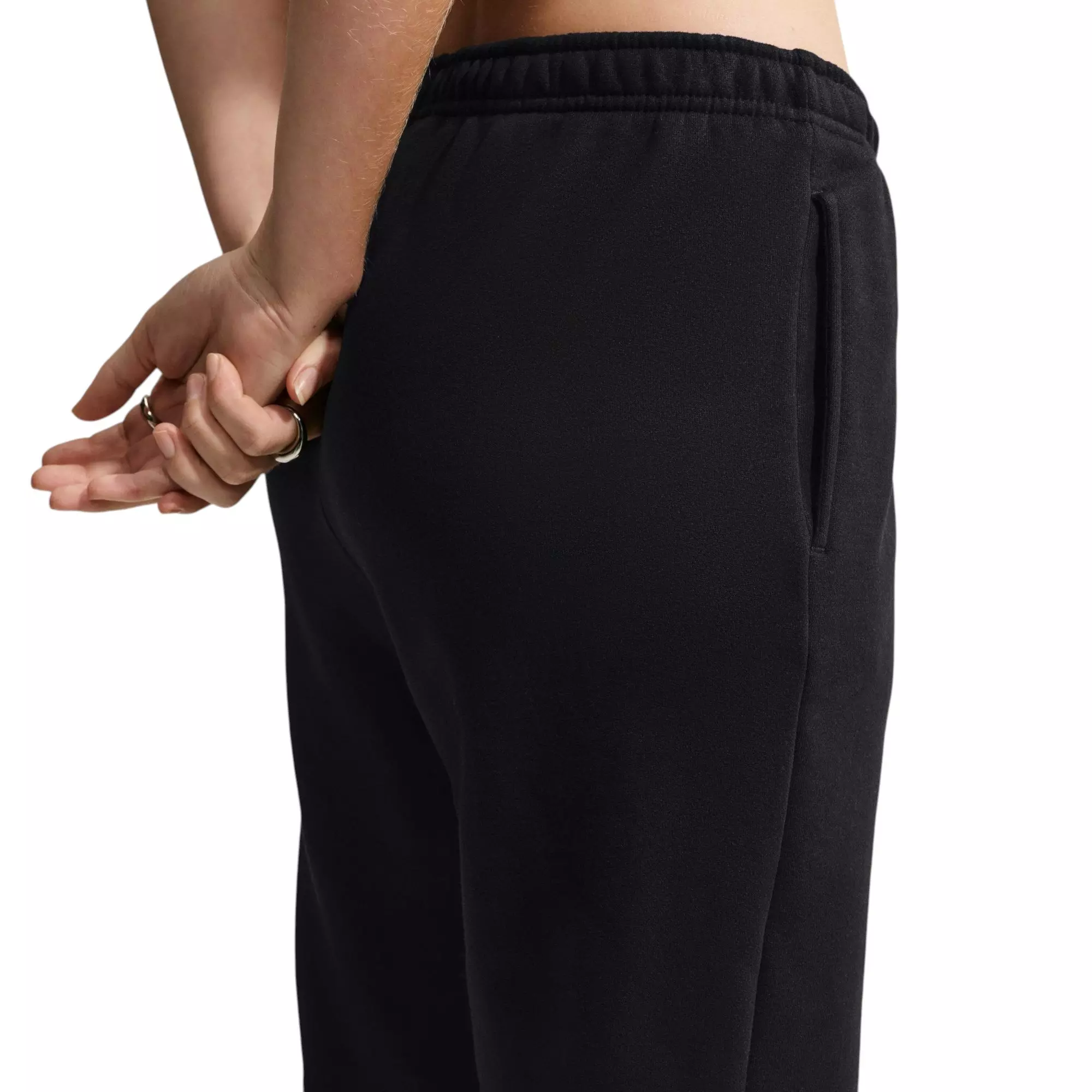 HO26 BLK FLC SL PANT - BLACK