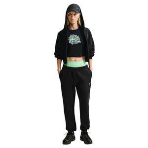 HO26 BLK FLC SL PANT - BLACK