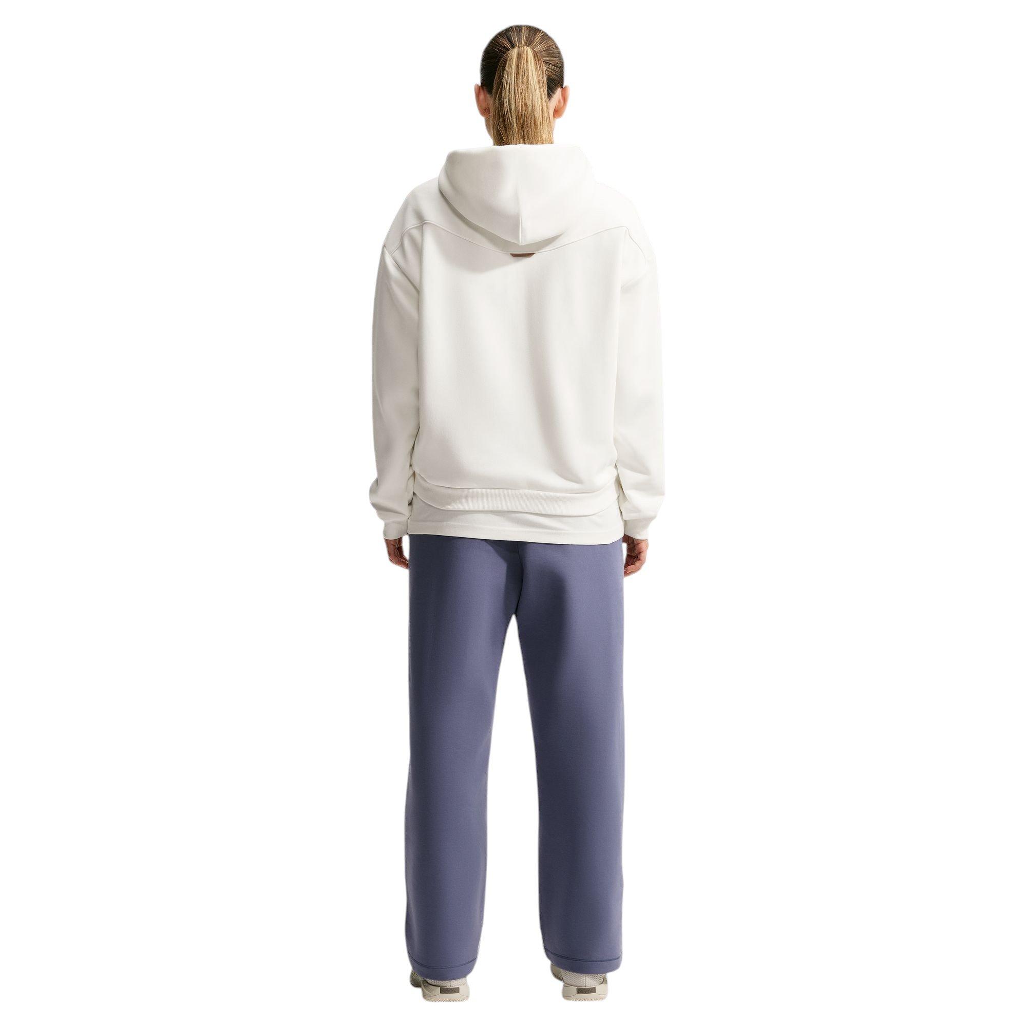 Nike Caitlin Blue Women's Standard Issue Dri-FIT Pullover Basketball Hoodie - SAIL