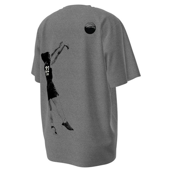 Nike Caitlin Blue Women's Basketball Tee - GREY