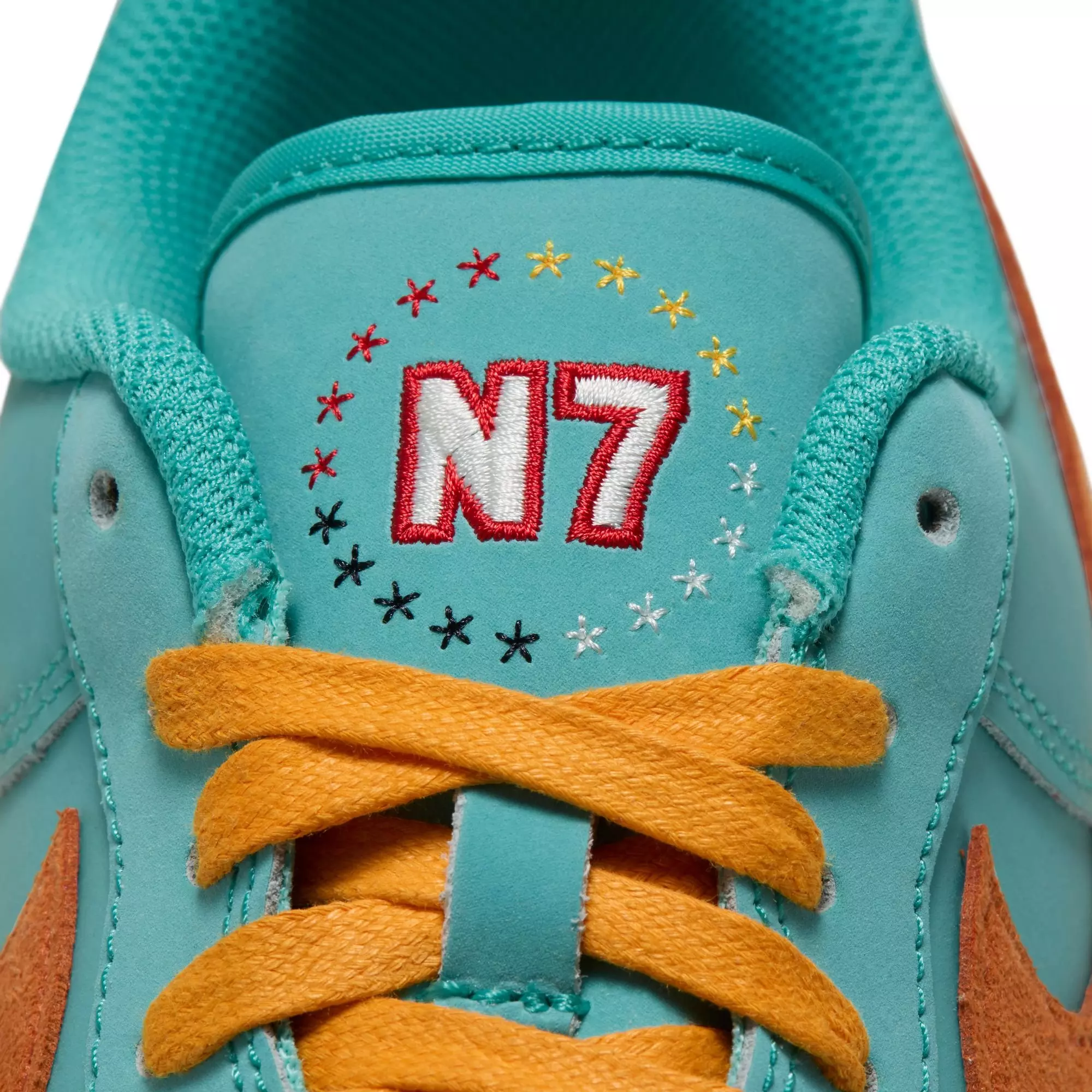 Nike Air Force 1 '07 LV8 "Oasis Teal/Mesa Orange/Sanddrift" Men's Shoe - TEAL/ORANGE