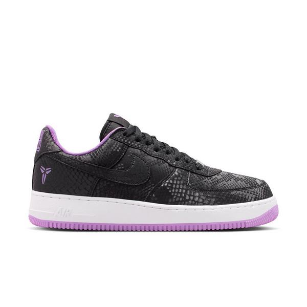 Nike Kobe Air Force 1 Low "Purple Stardust" Men's Shoe - BLACK/PURPLE STARDUST/WHITE