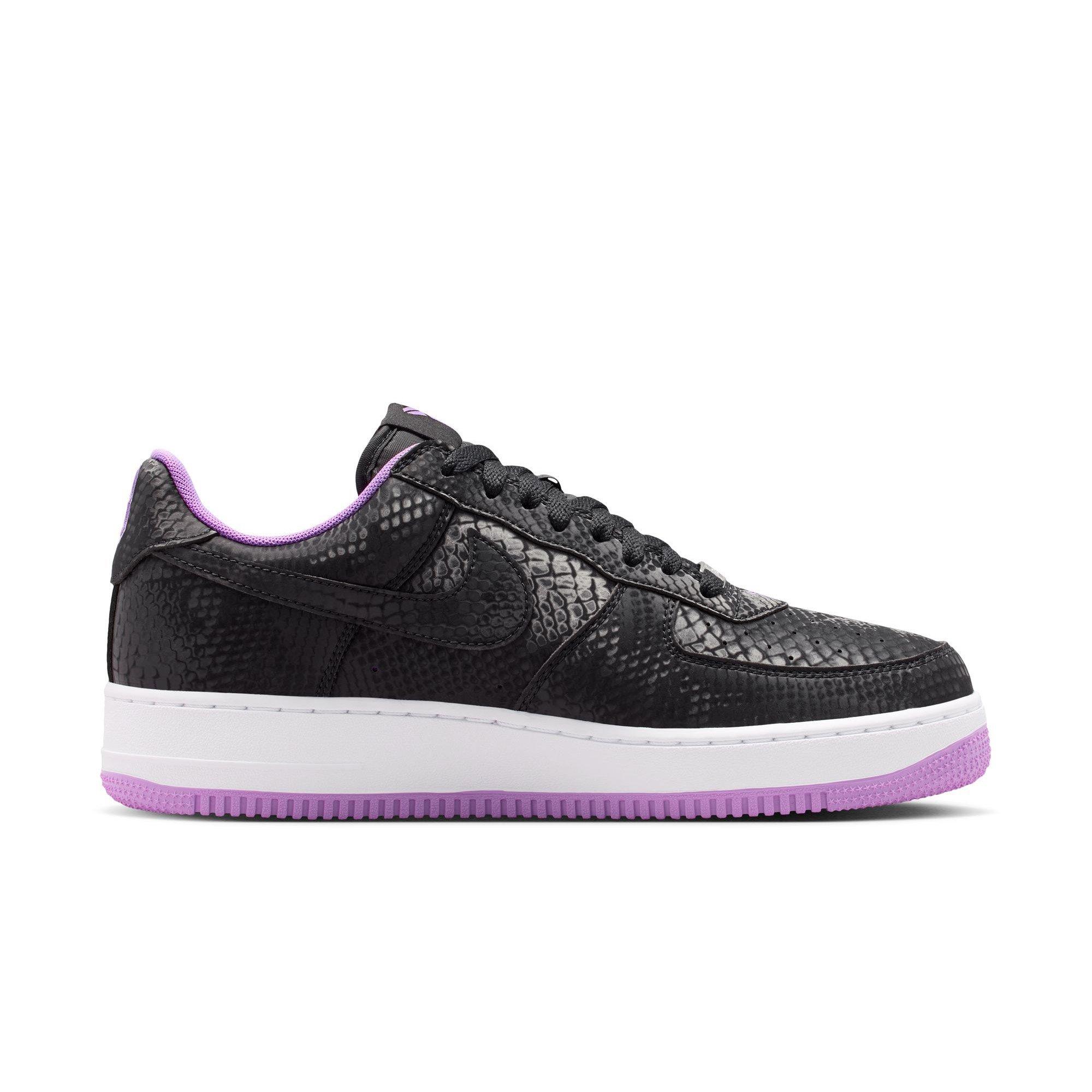 Nike Kobe Air Force 1 Low "Purple Stardust" Men's Shoe - BLACK/PURPLE STARDUST/WHITE