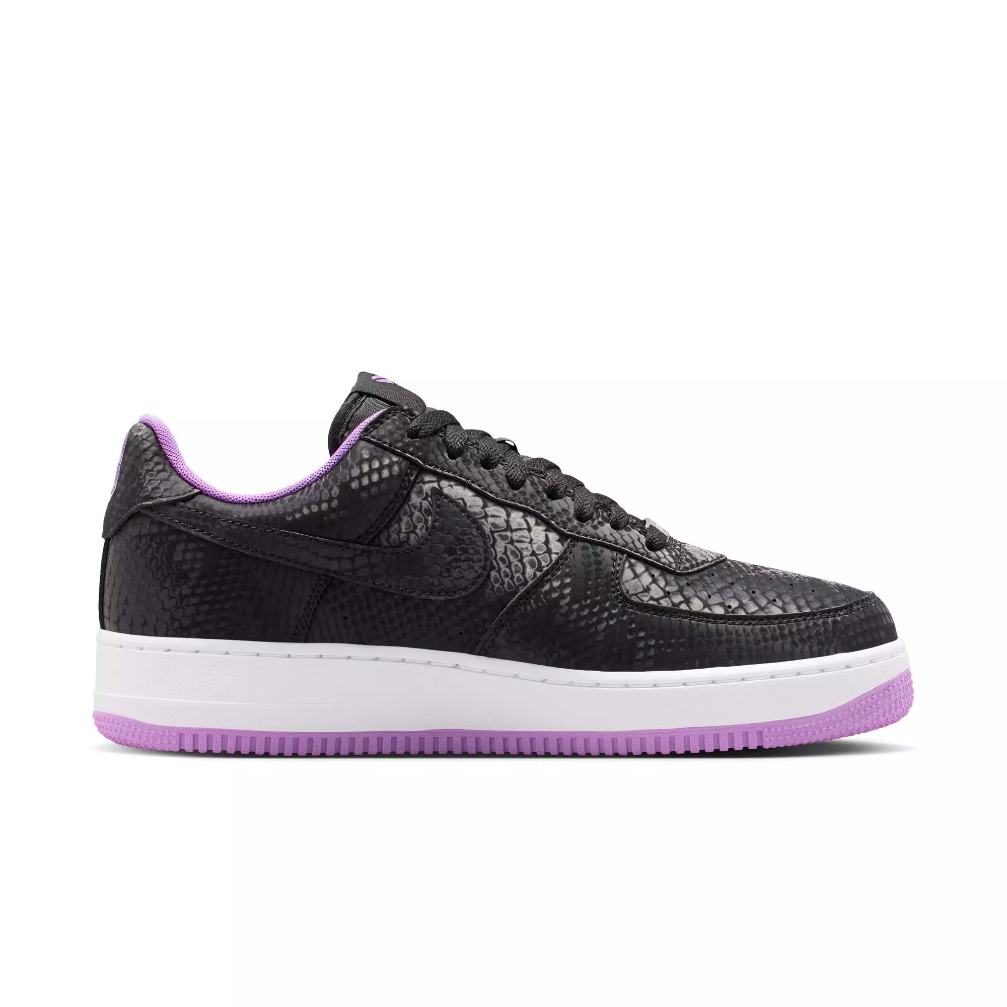 Nike Kobe Air Force 1 Low "Purple Stardust" Men's Shoe - BLACK/PURPLE STARDUST/WHITE