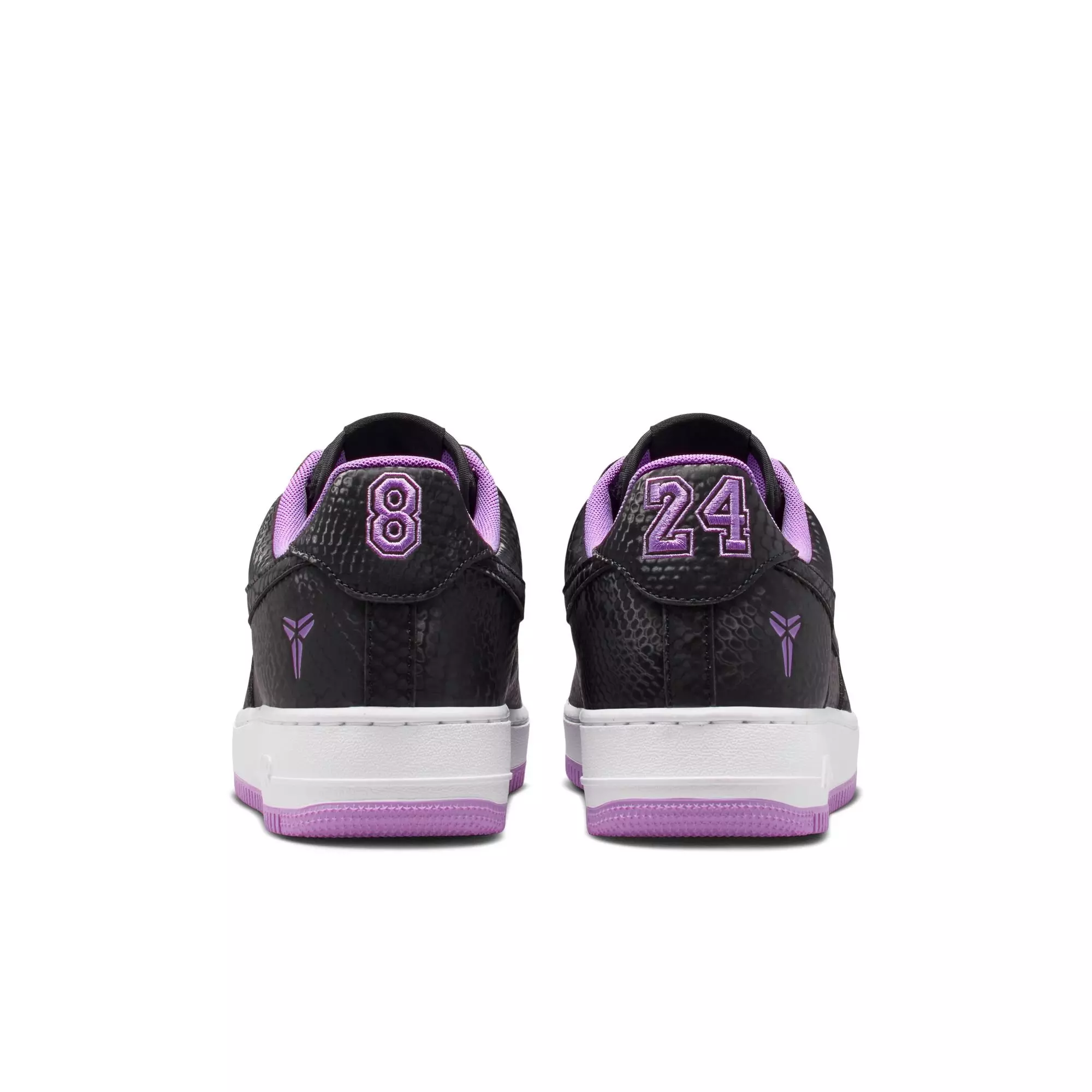 Nike Kobe Air Force 1 Low "Purple Stardust" Men's Shoe - BLACK/PURPLE STARDUST/WHITE