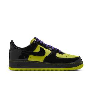 Nike Air Force 1 '07 LV8 "Bright Cactus/Black/Dark Iris" Men's Shoe - BLACK/YELLOW