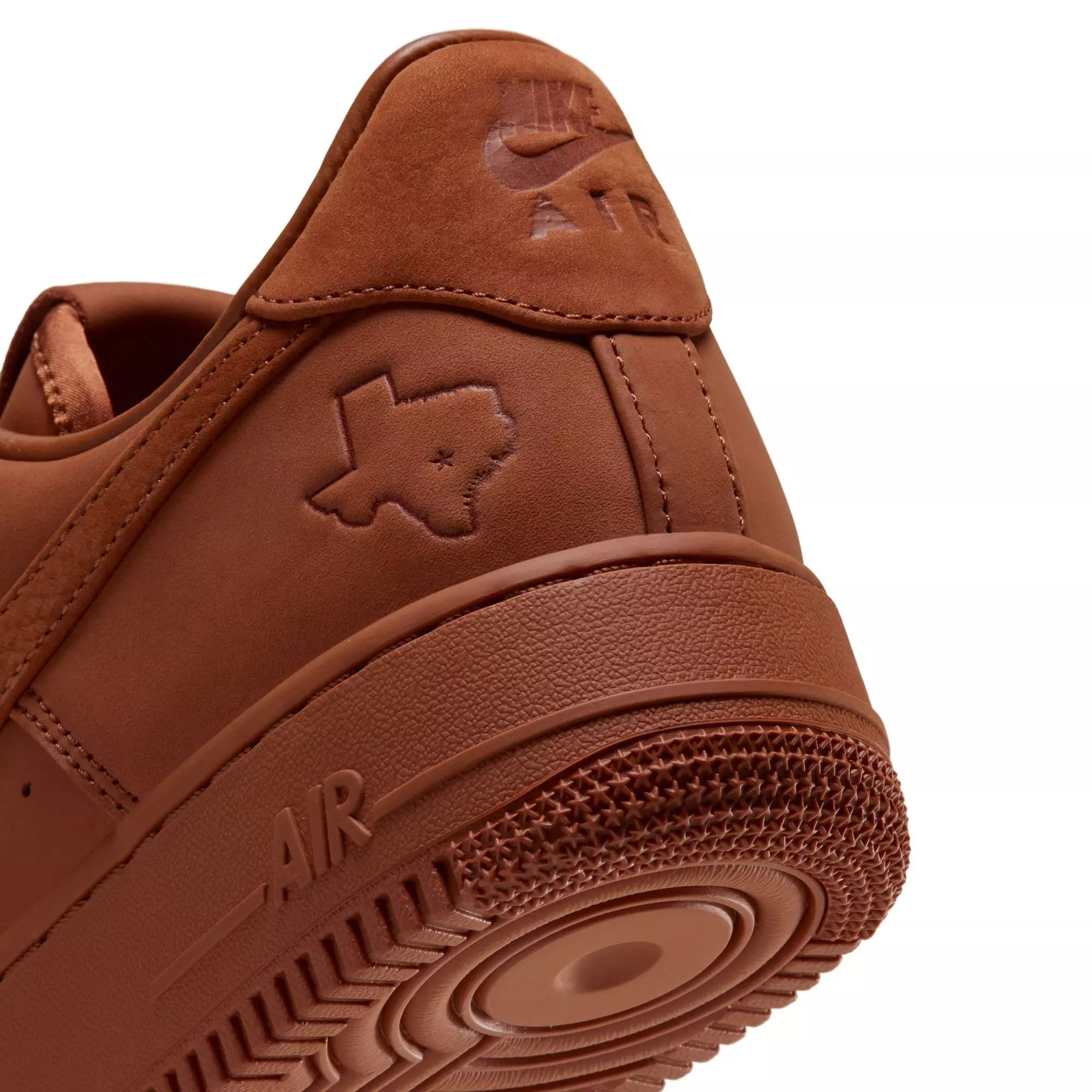 Nike Air Force 1 "University of Texas" Men's Shoe - DESERT ORANGE