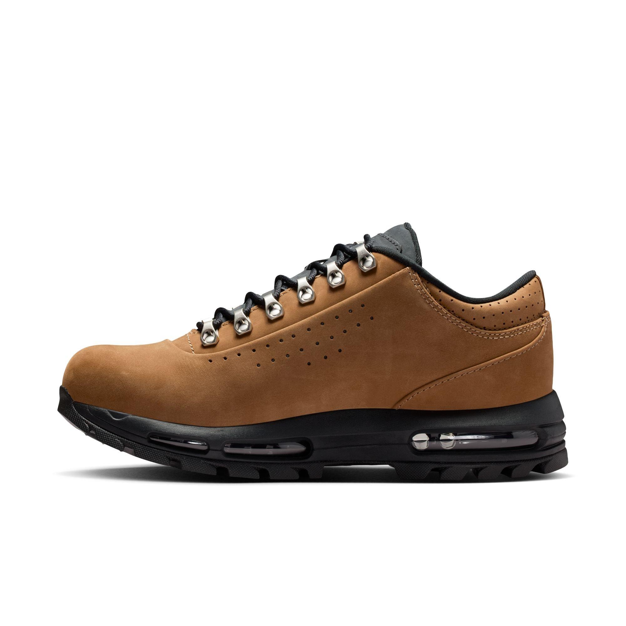 Nike Air Max Goadome Low SP "Taupe/University Red/Black" Men's Boot - TAN Thumbnail View 4