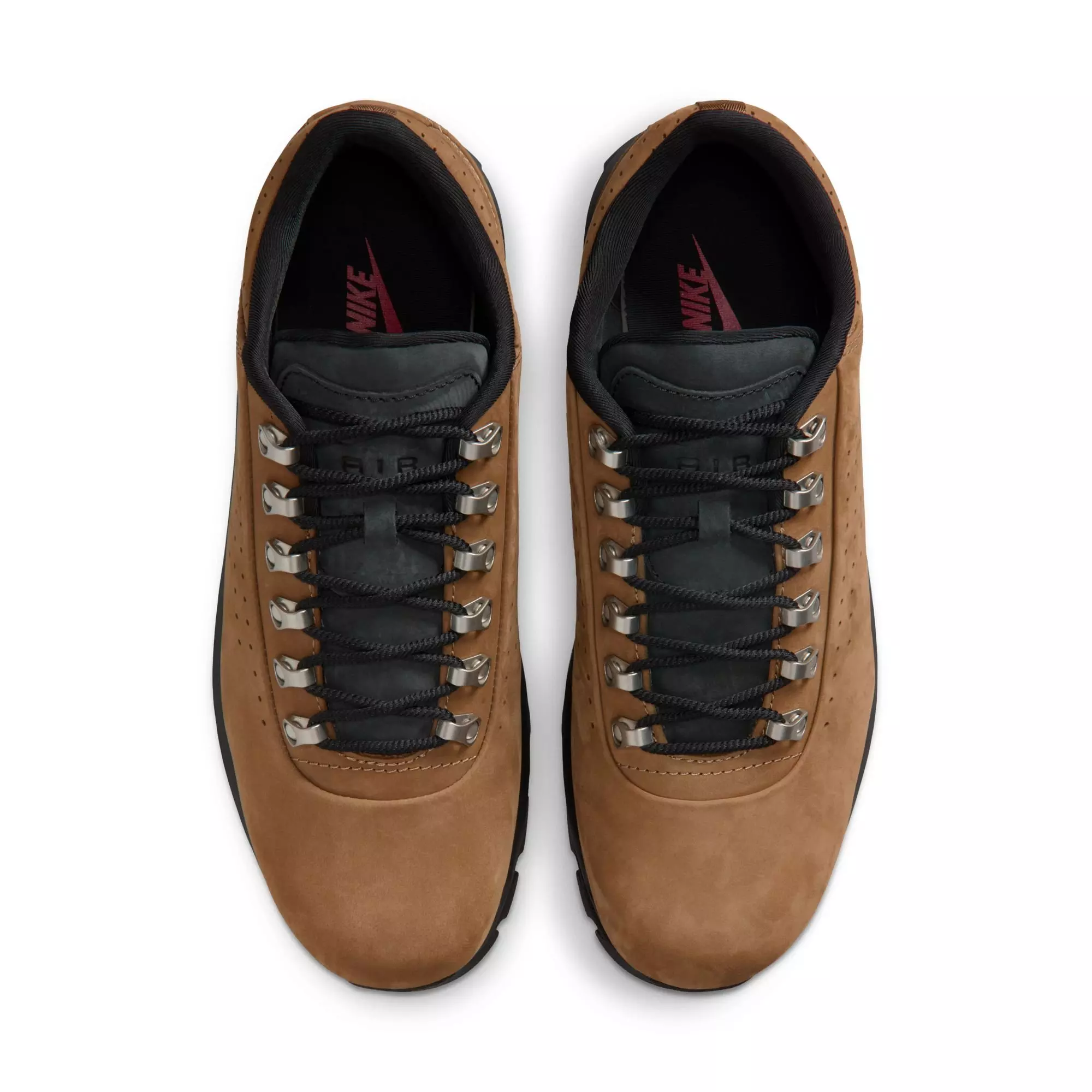 Nike Air Max Goadome Low SP "Taupe/University Red/Black" Men's Boot - TAN