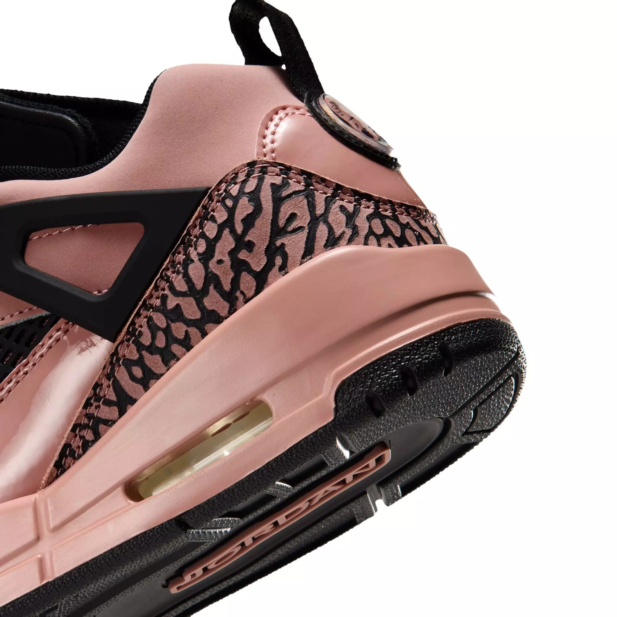 Jordan Spizike Low "Rust Pink/Black" Women's Shoe - PINK/BLACK