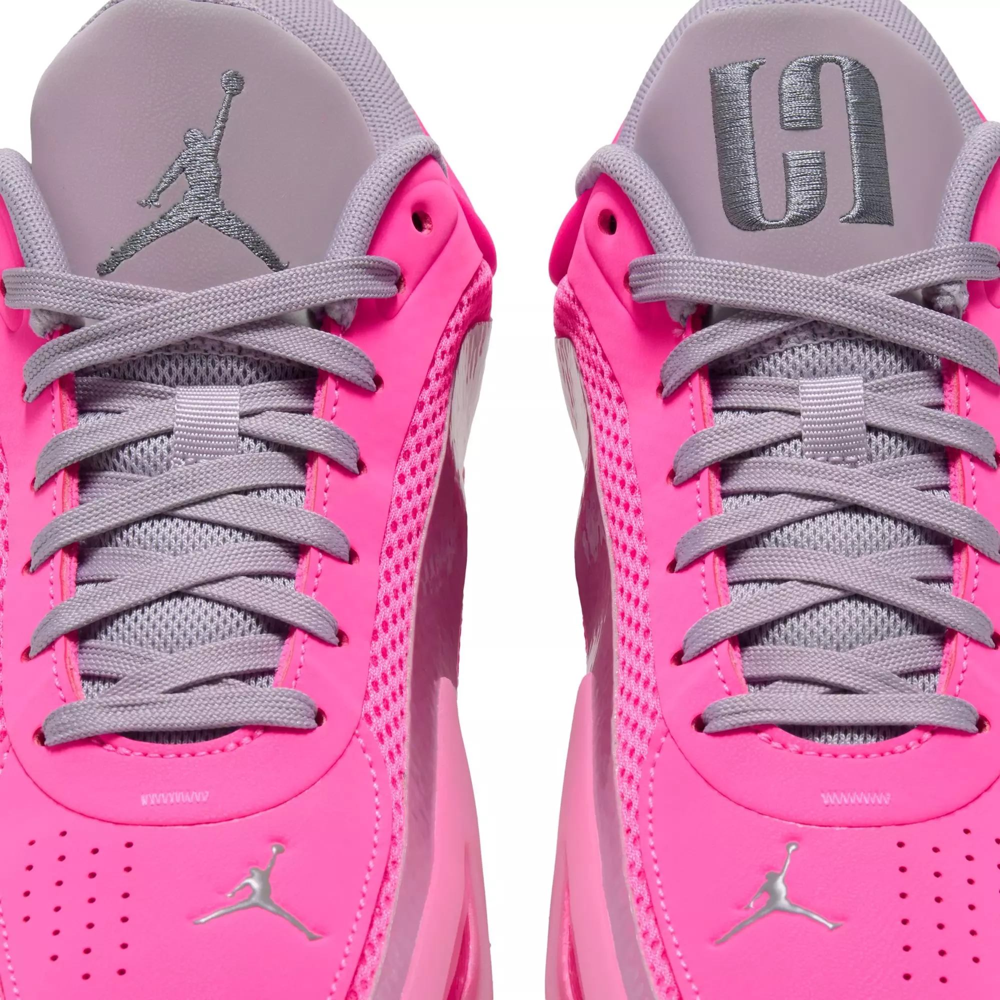 Jordan Heir Series 2 "Pink Pow/Plum Fog/Swan" Women's Basketball Shoe - PINK