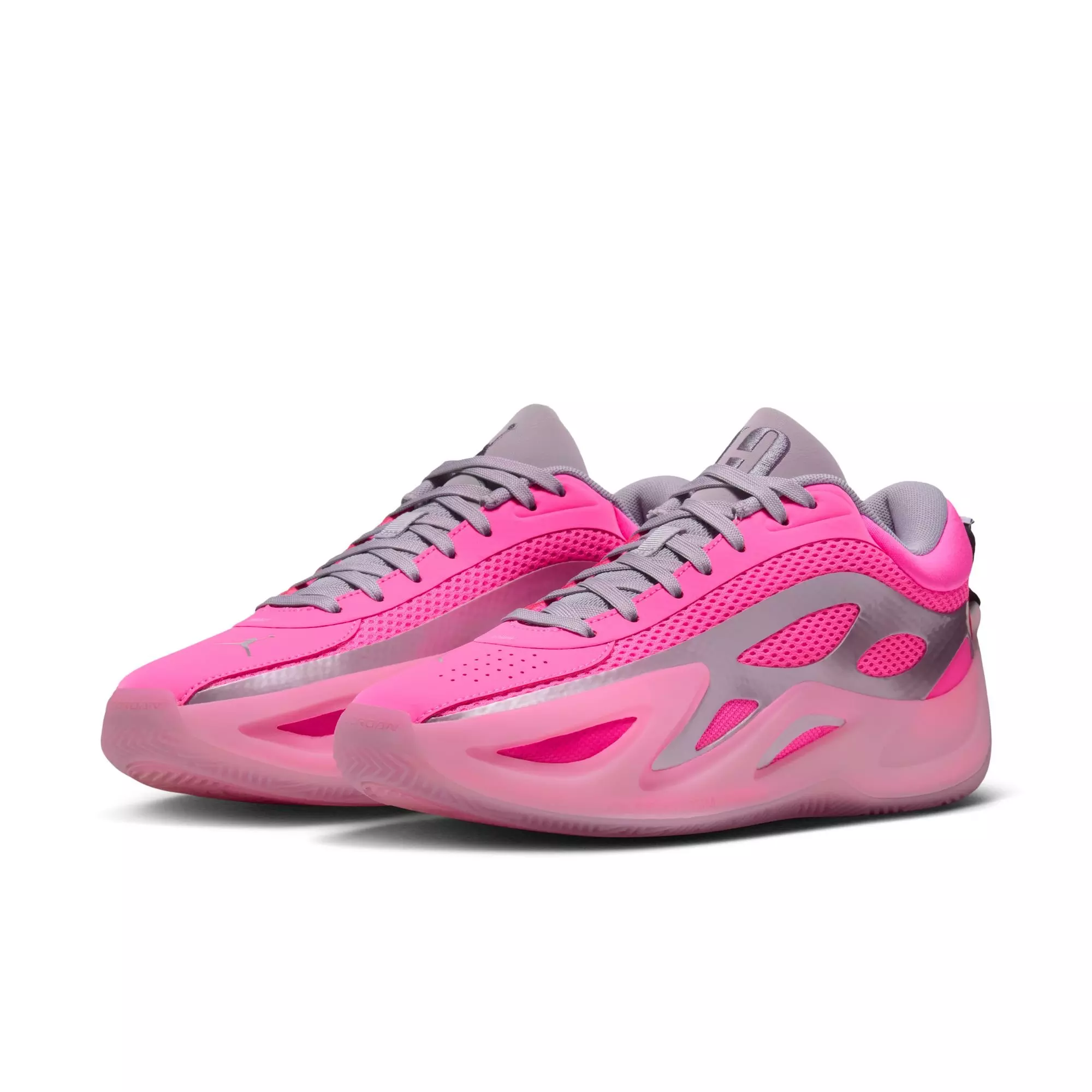 Jordan Heir Series 2 "Pink Pow/Plum Fog/Swan" Women's Basketball Shoe - PINK