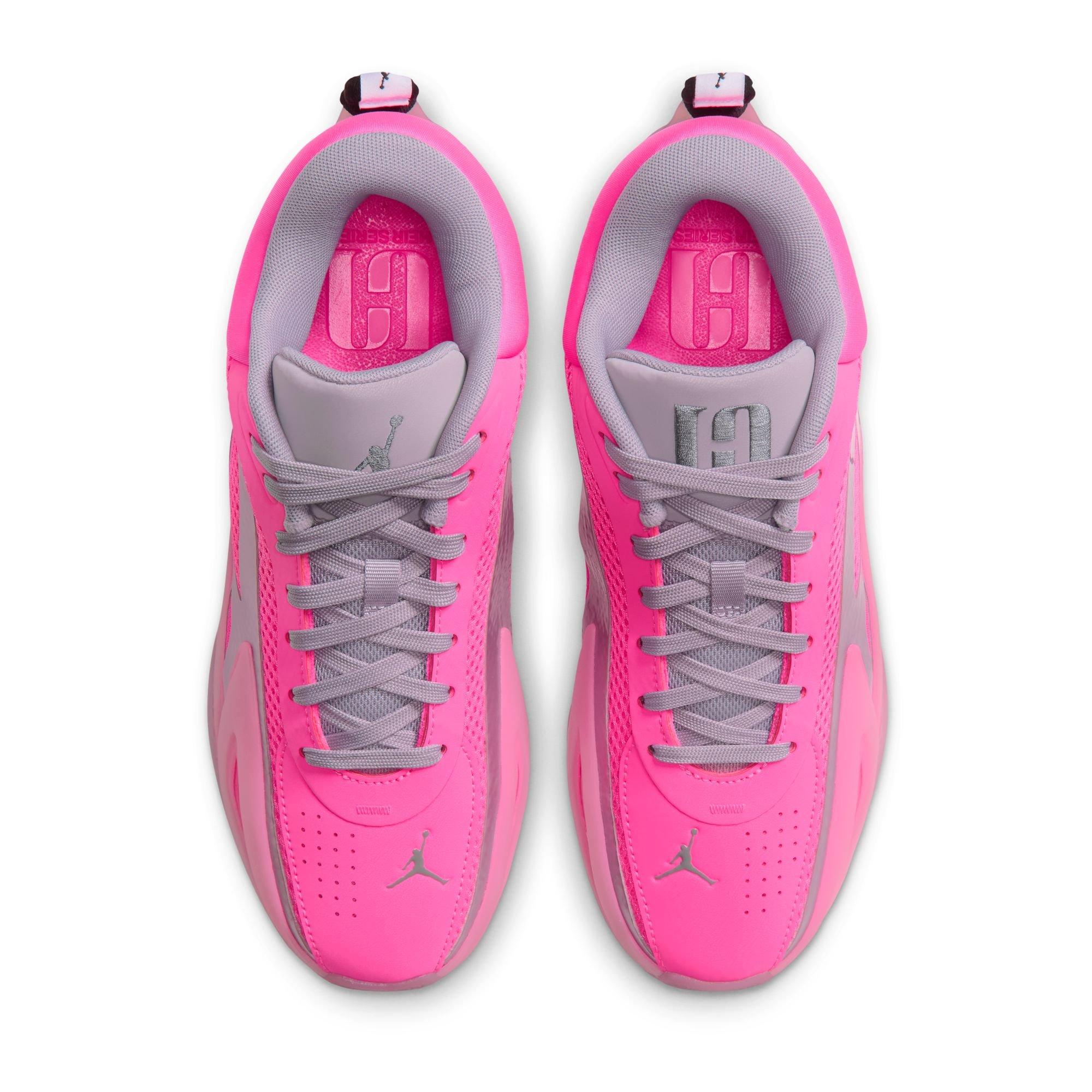 Jordan Heir Series 2 "Pink Pow/Plum Fog/Swan" Women's Basketball Shoe - PINK