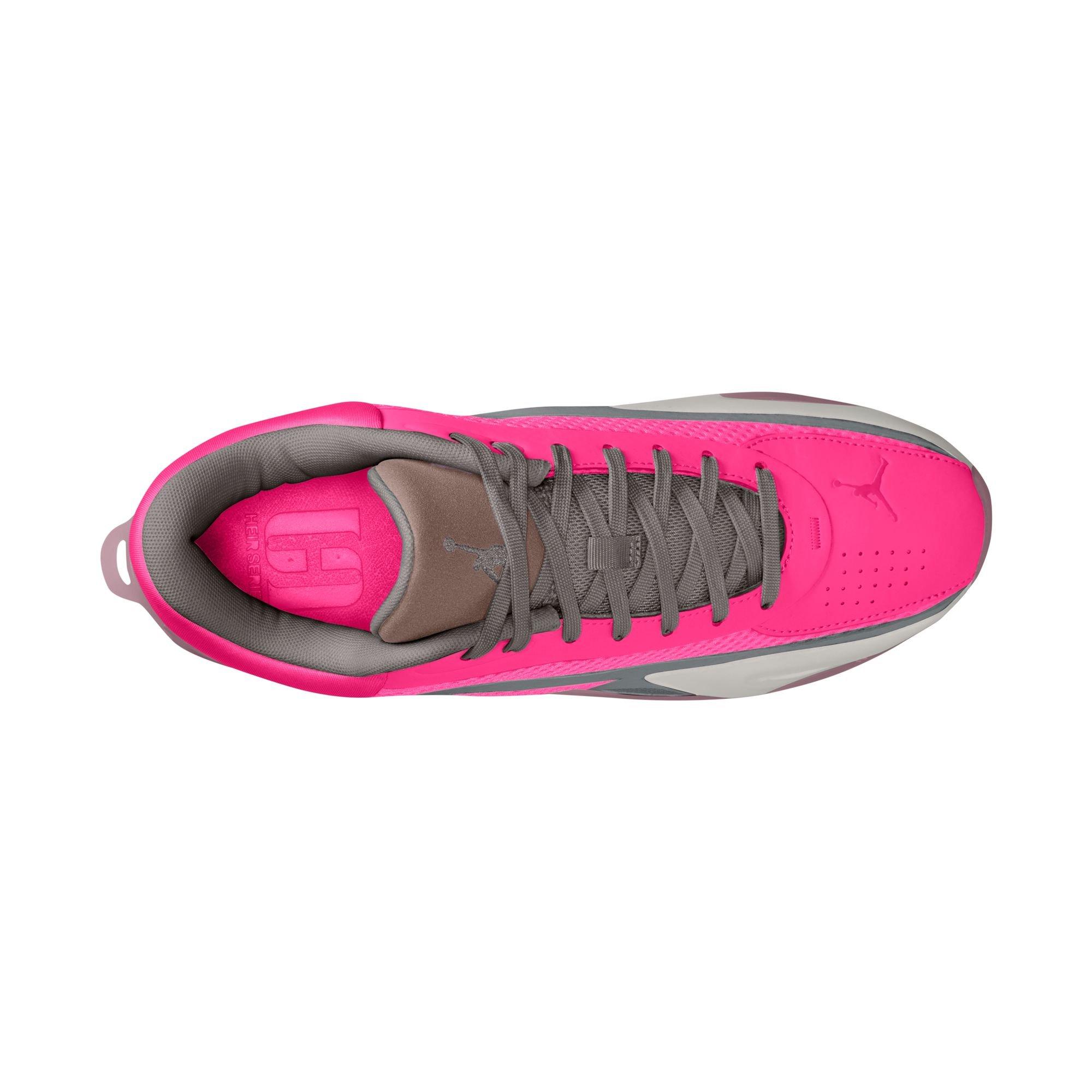 Jordan Heir Series 2 "Pink Pow/Plum Fog/Swan" Women's Basketball Shoe - PINK