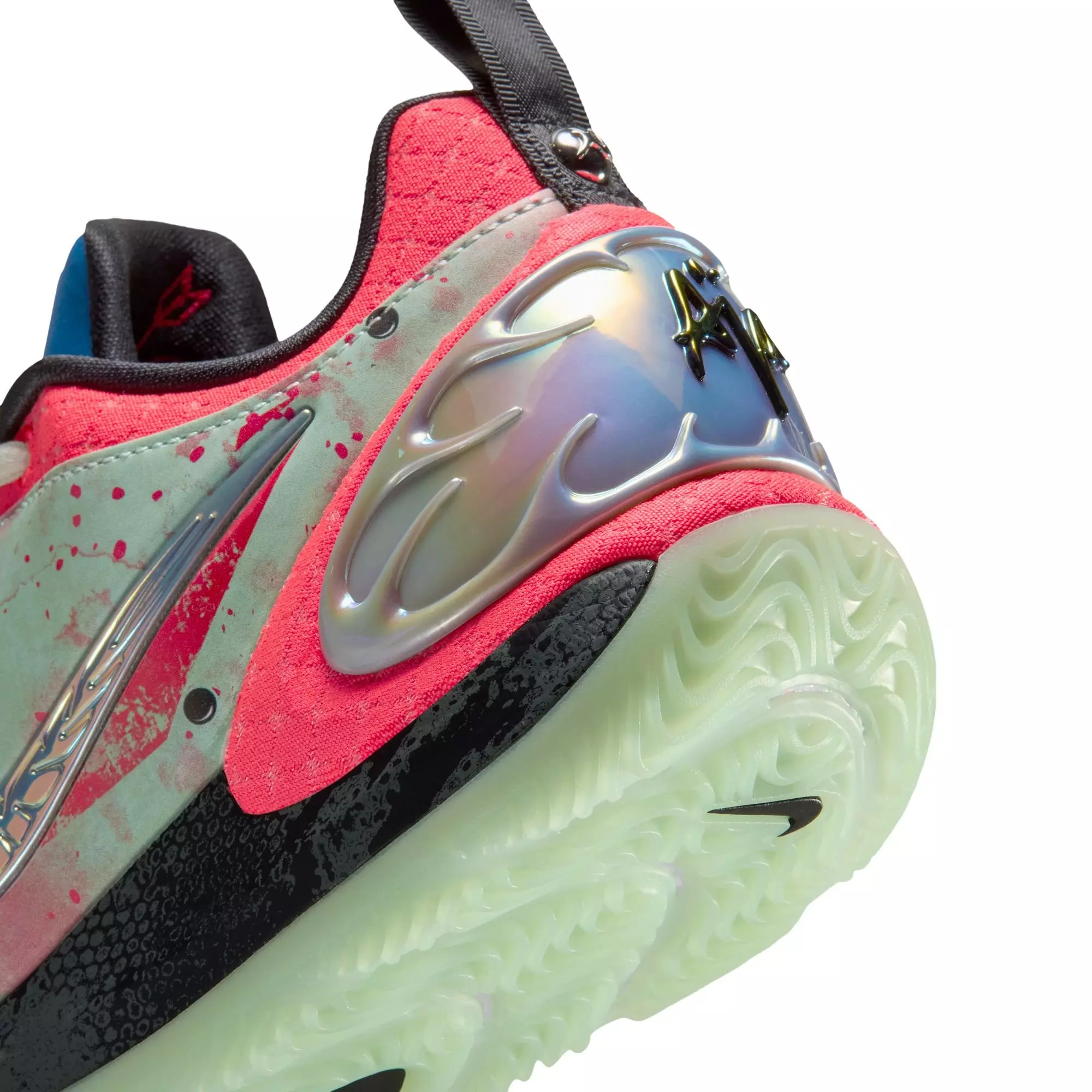 Nike A'Two "Potion No. 22" Basketball Shoe - LT OREWOOD BRN/BLACK/PINE GREEN
