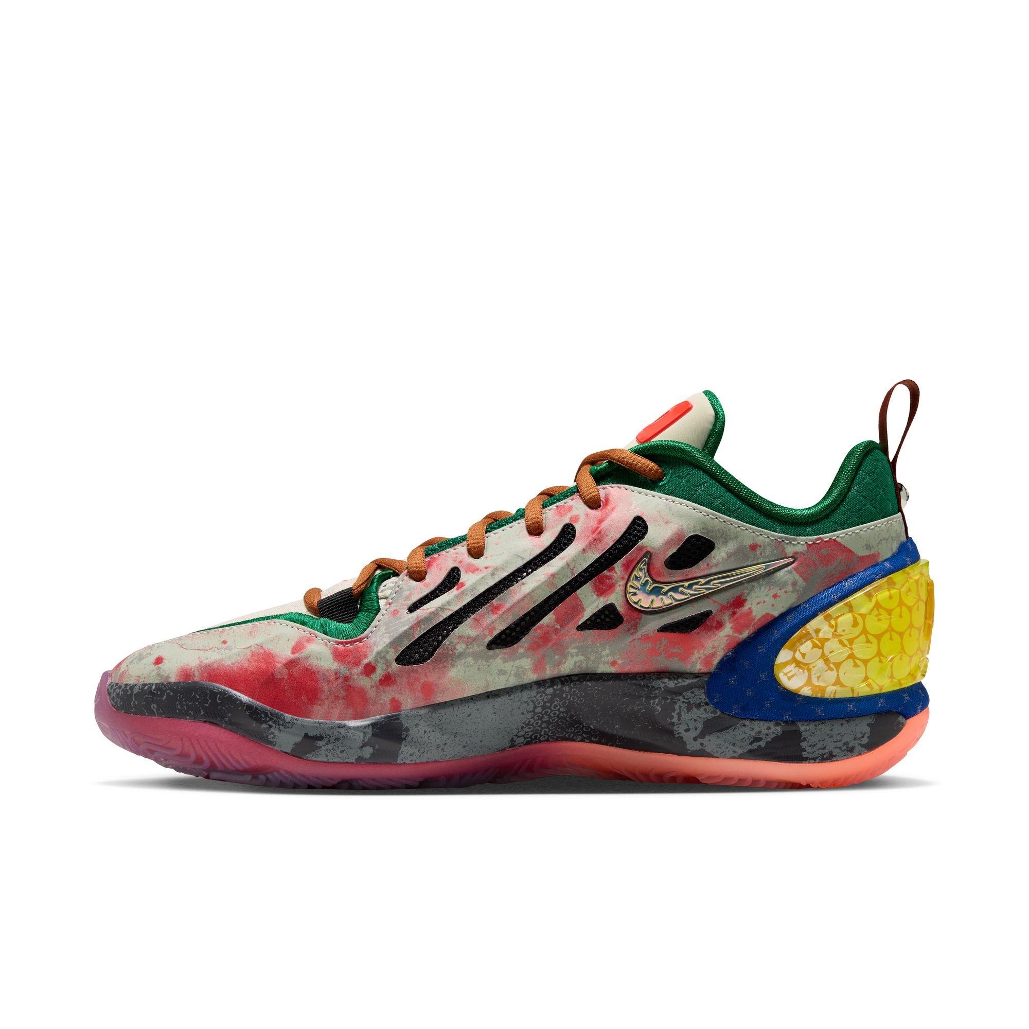 Nike A'Two "Potion No. 22" Basketball Shoe - LT OREWOOD BRN/BLACK/PINE GREEN