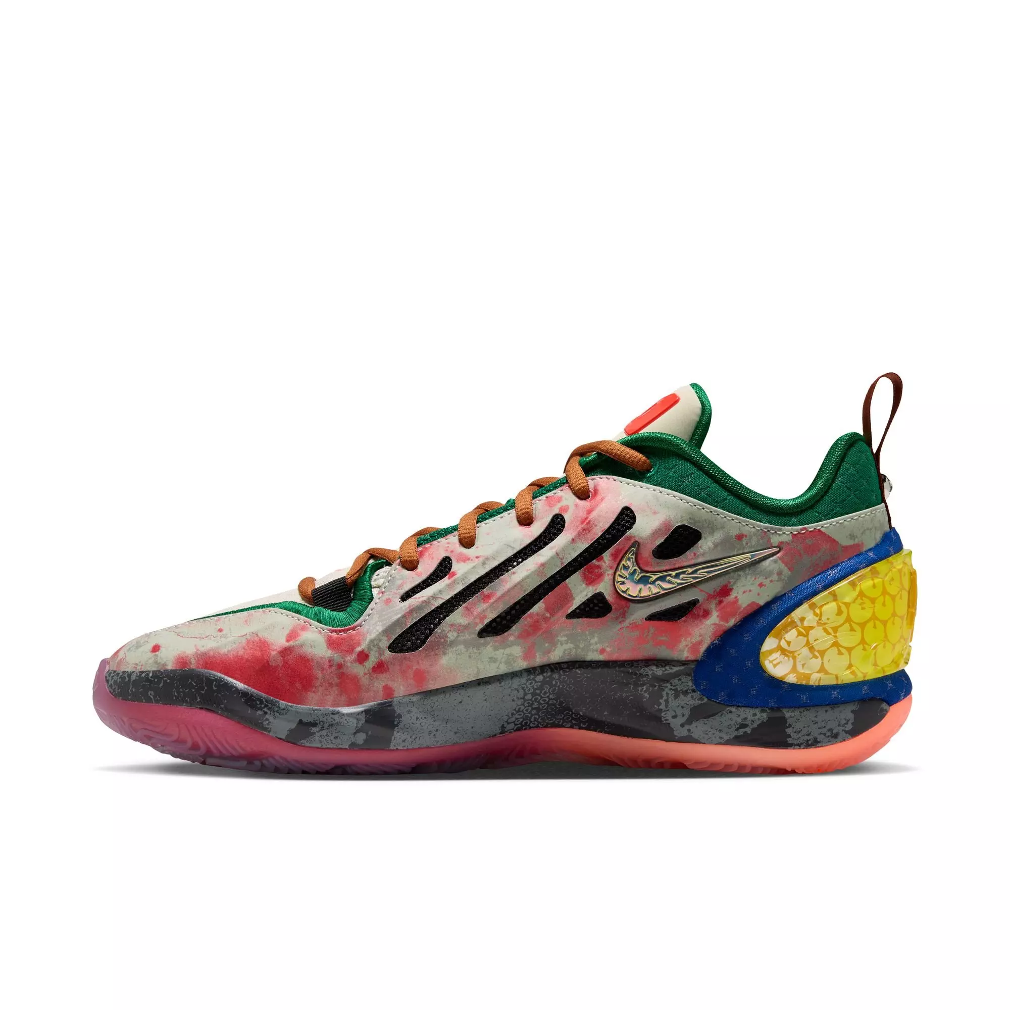 Nike A'Two "Potion No. 22" Basketball Shoe - LT OREWOOD BRN/BLACK/PINE GREEN