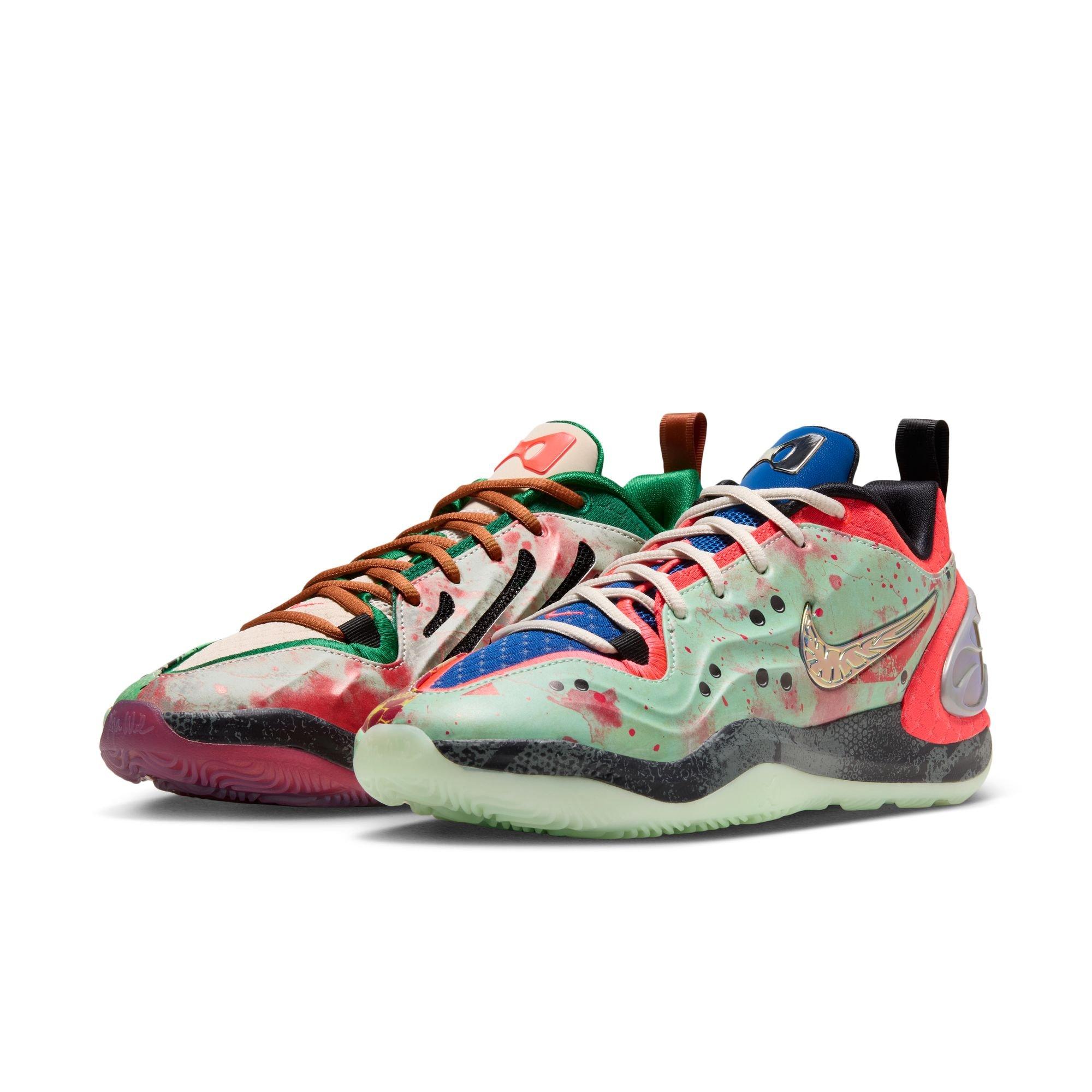 Nike A'Two "Potion No. 22" Basketball Shoe - LT OREWOOD BRN/BLACK/PINE GREEN