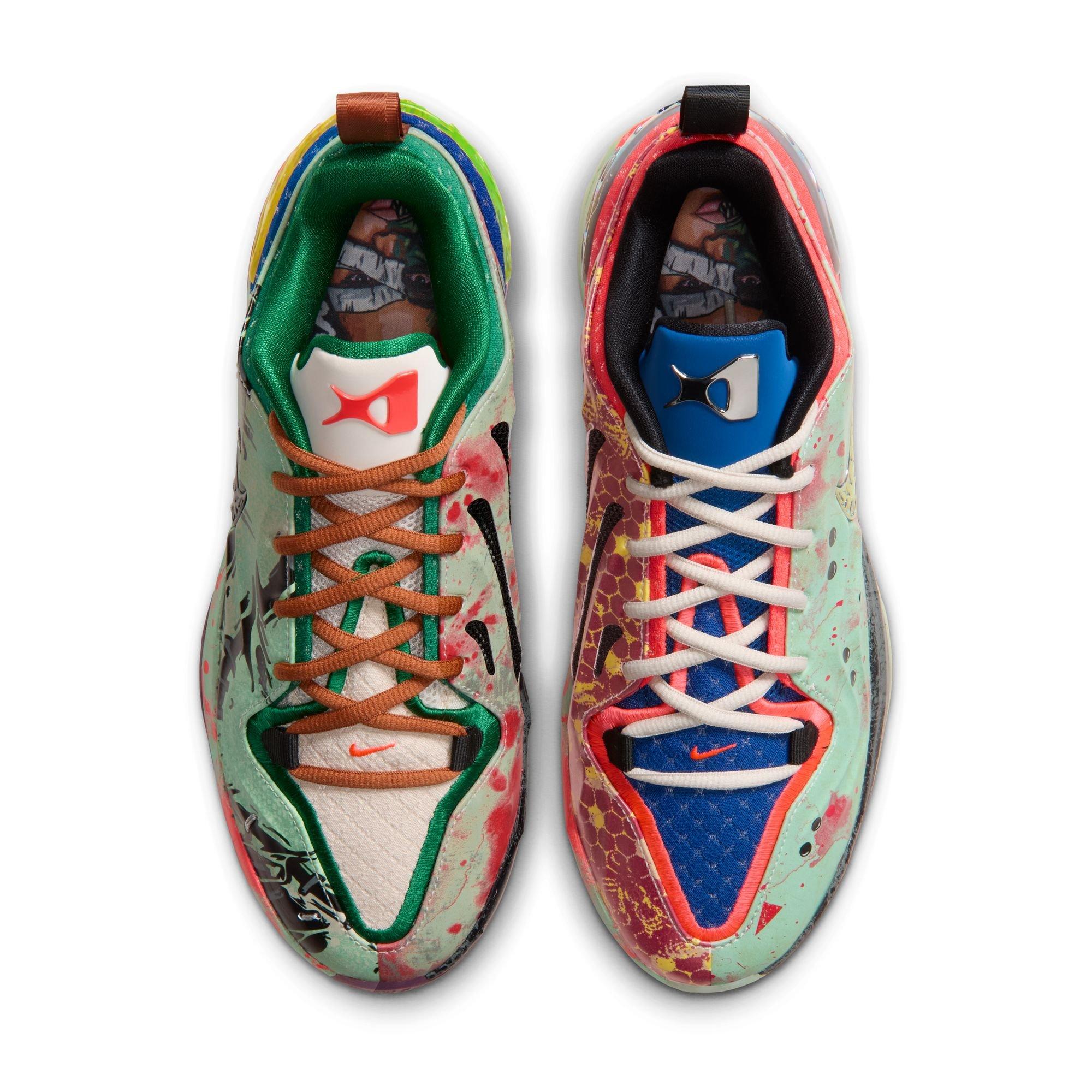 Nike A'Two "Potion No. 22" Basketball Shoe - LT OREWOOD BRN/BLACK/PINE GREEN