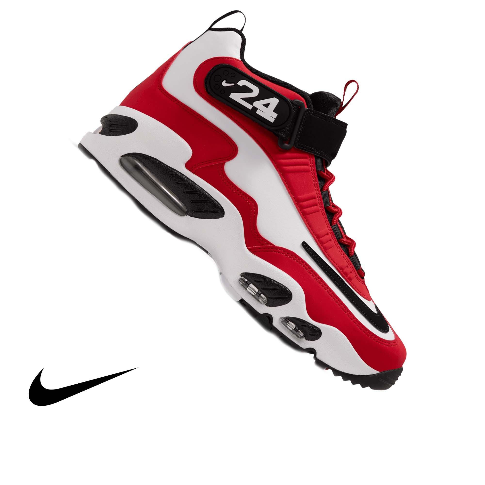 Nike Air Griffey Max 1 "Cincinnati Reds" Men's Shoe - WHITE/VARSITY RED/BLACK