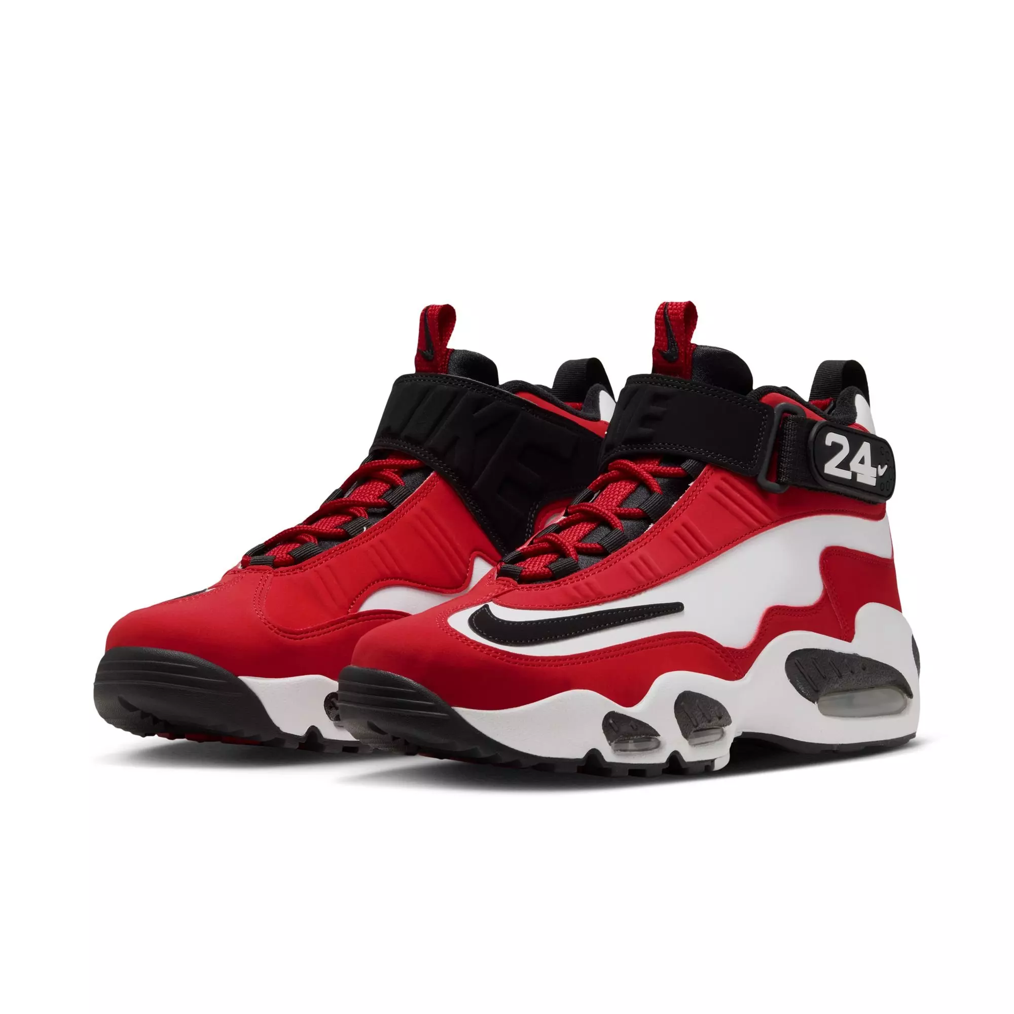 Nike Air Griffey Max 1 "Cincinnati Reds" Men's Shoe - WHITE/VARSITY RED/BLACK