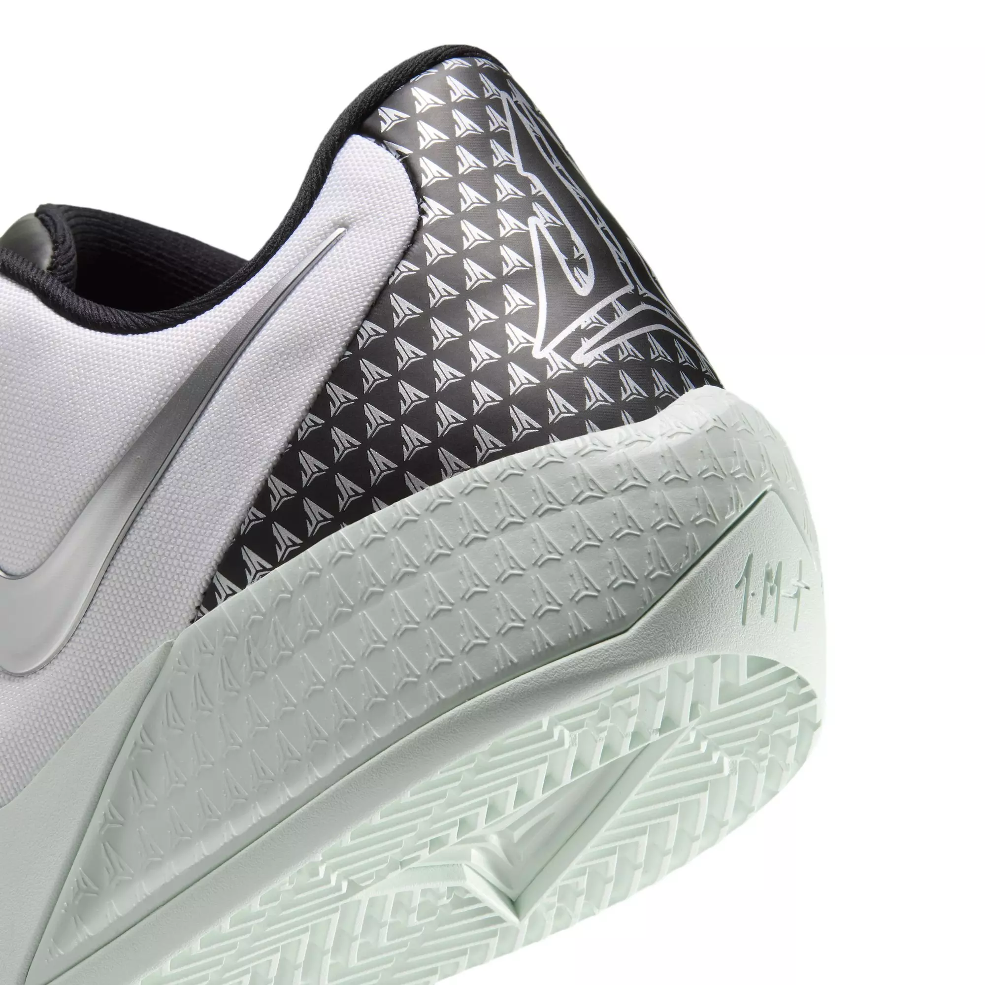 Nike Ja Twelve Time "Phantom" Men's Basketball Shoe - WHITE/METALLIC SILVER/BARELY GREEN