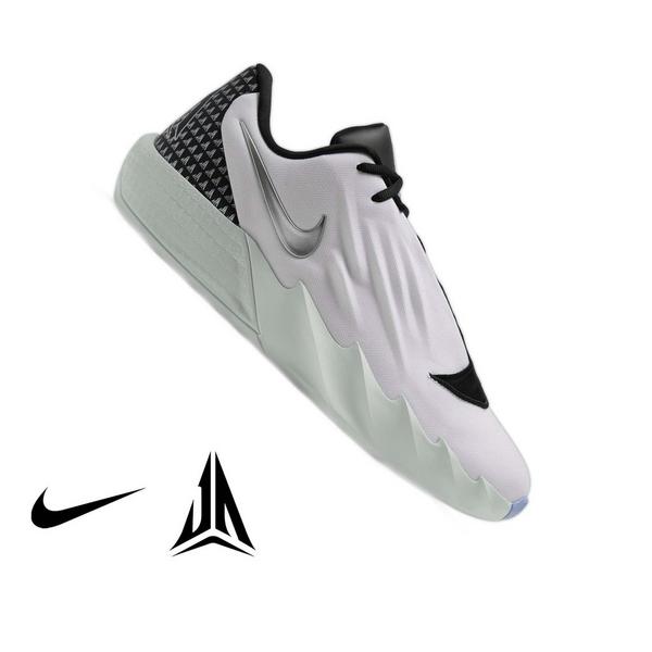 Nike Ja Twelve Time "Phantom" Men's Basketball Shoe - WHITE/METALLIC SILVER/BARELY GREEN