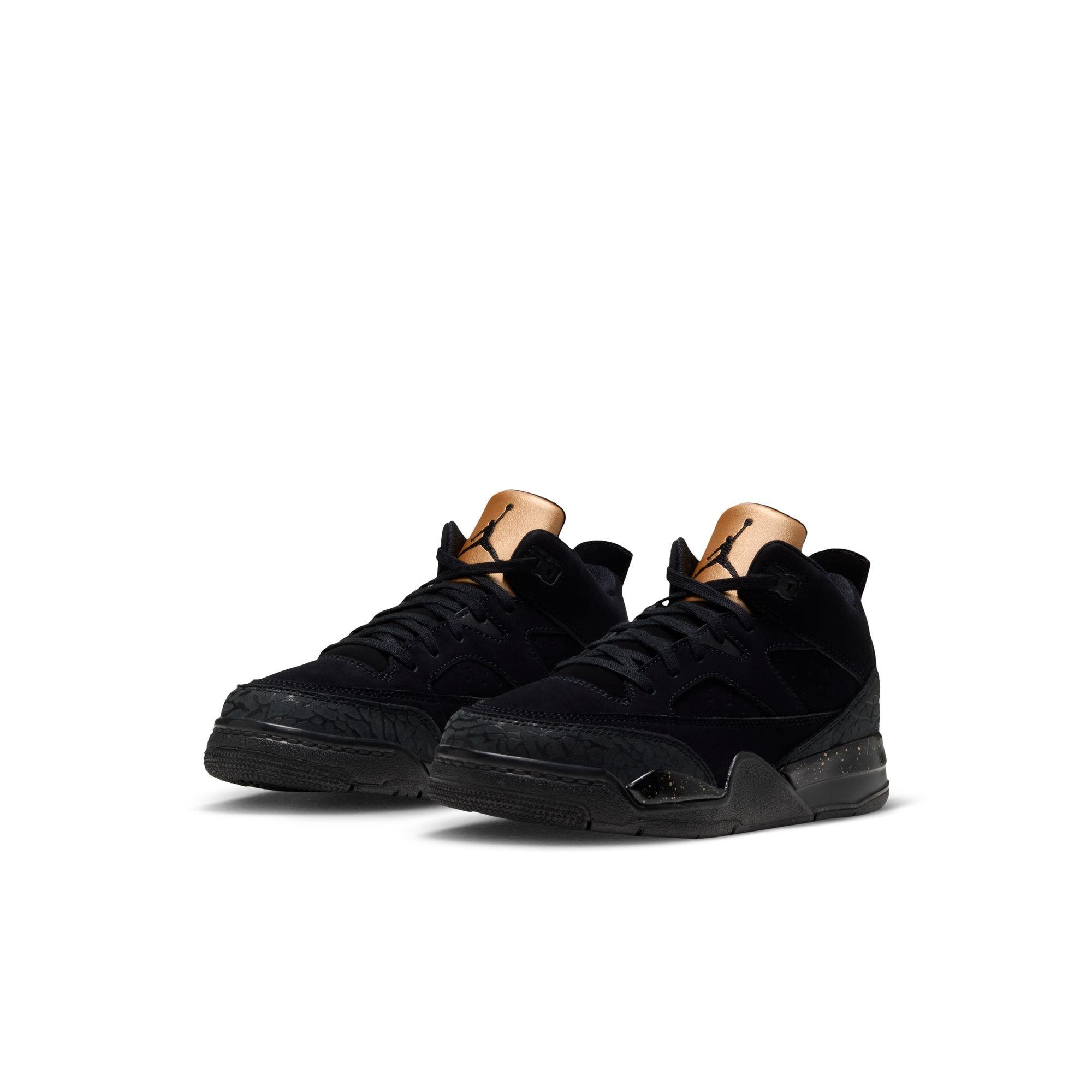 Jordan Son of Mars Low "Black/White/Metallic Gold" Preschool Boys' Shoe - BLACK/GOLD